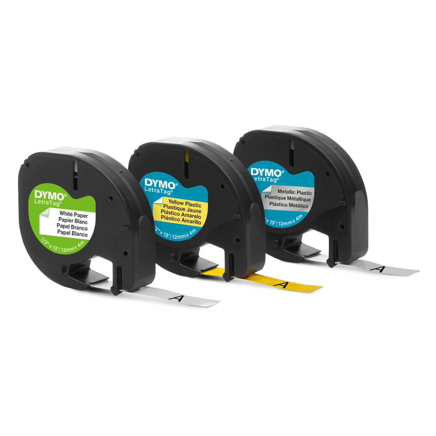 Dymo Letratag Märktejp 3-pack
