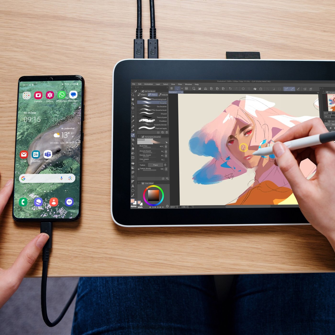 Wacom One 12 Pennskärm 11,6"