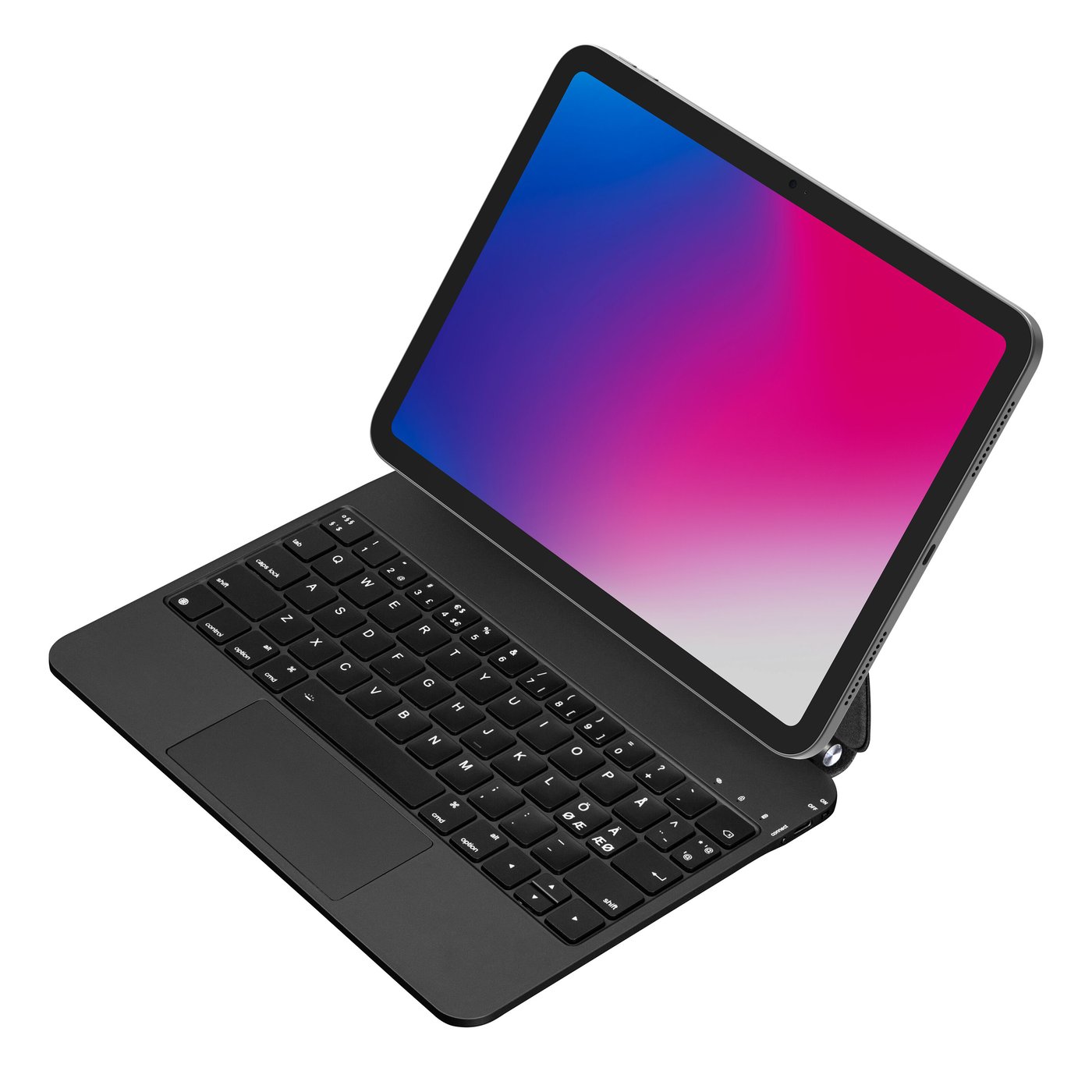 Linocell Premium Magnetiskt Tangentbord för iPad Pro och iPad Air