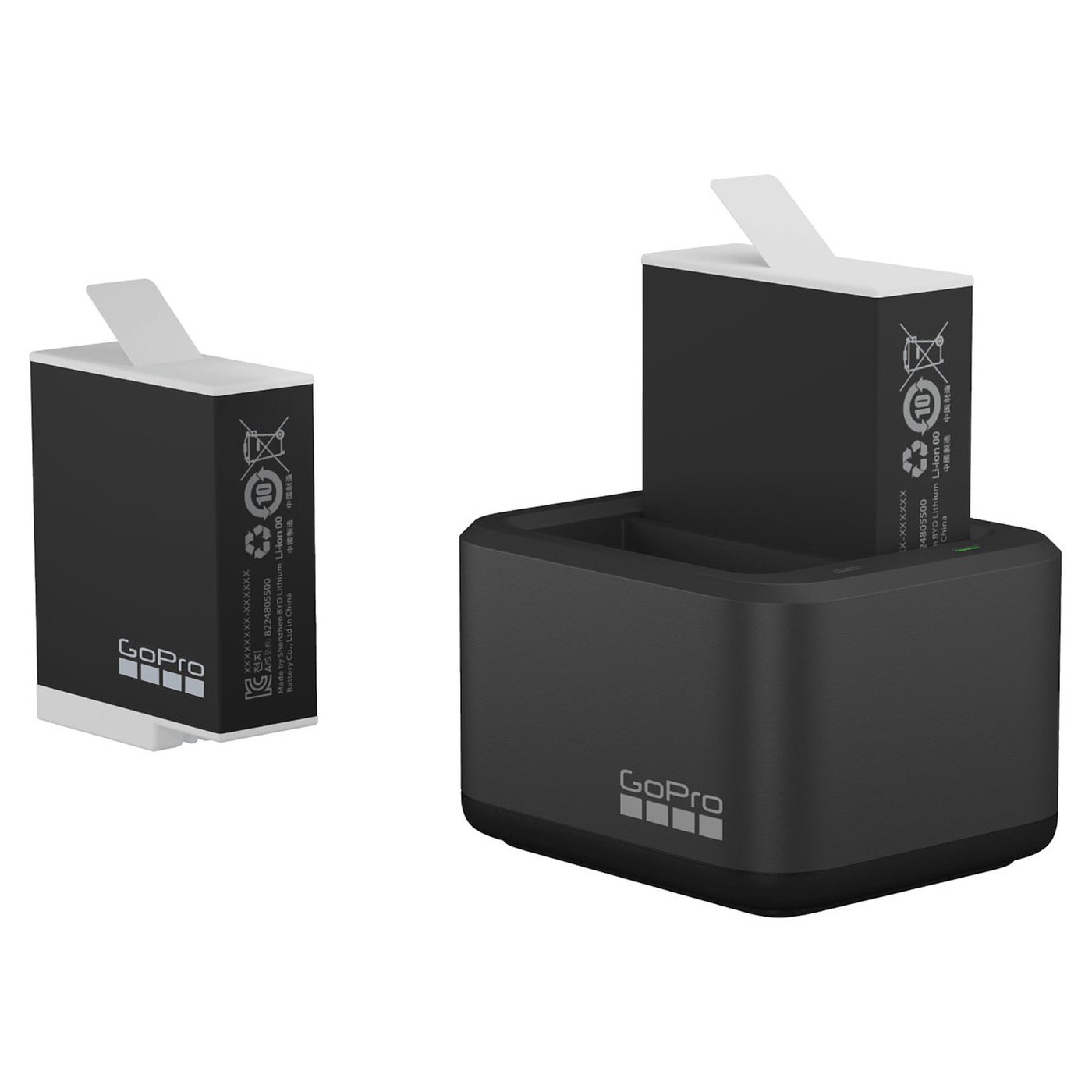 Gopro Dual Battery Charger + Batteri
