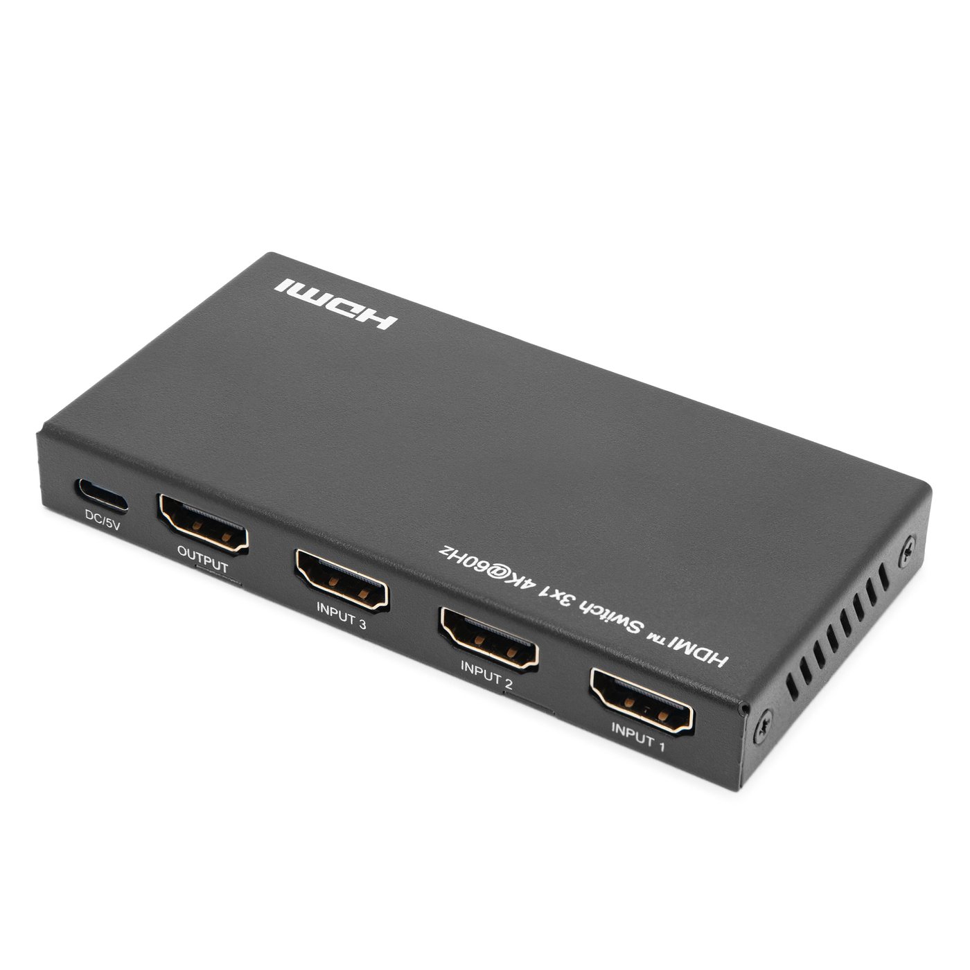Luxorparts 4K HDMI-switch med fjärrkontroll 3-vägs