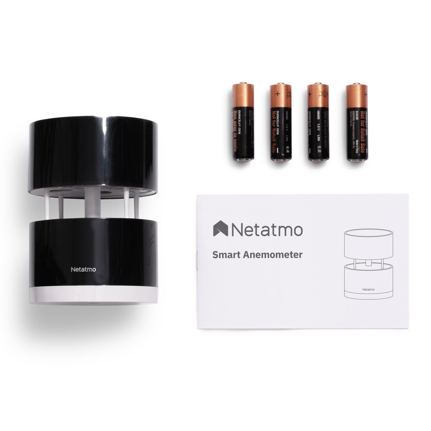 Netatmo Anemometer vindmätare för Netatmo väderstation