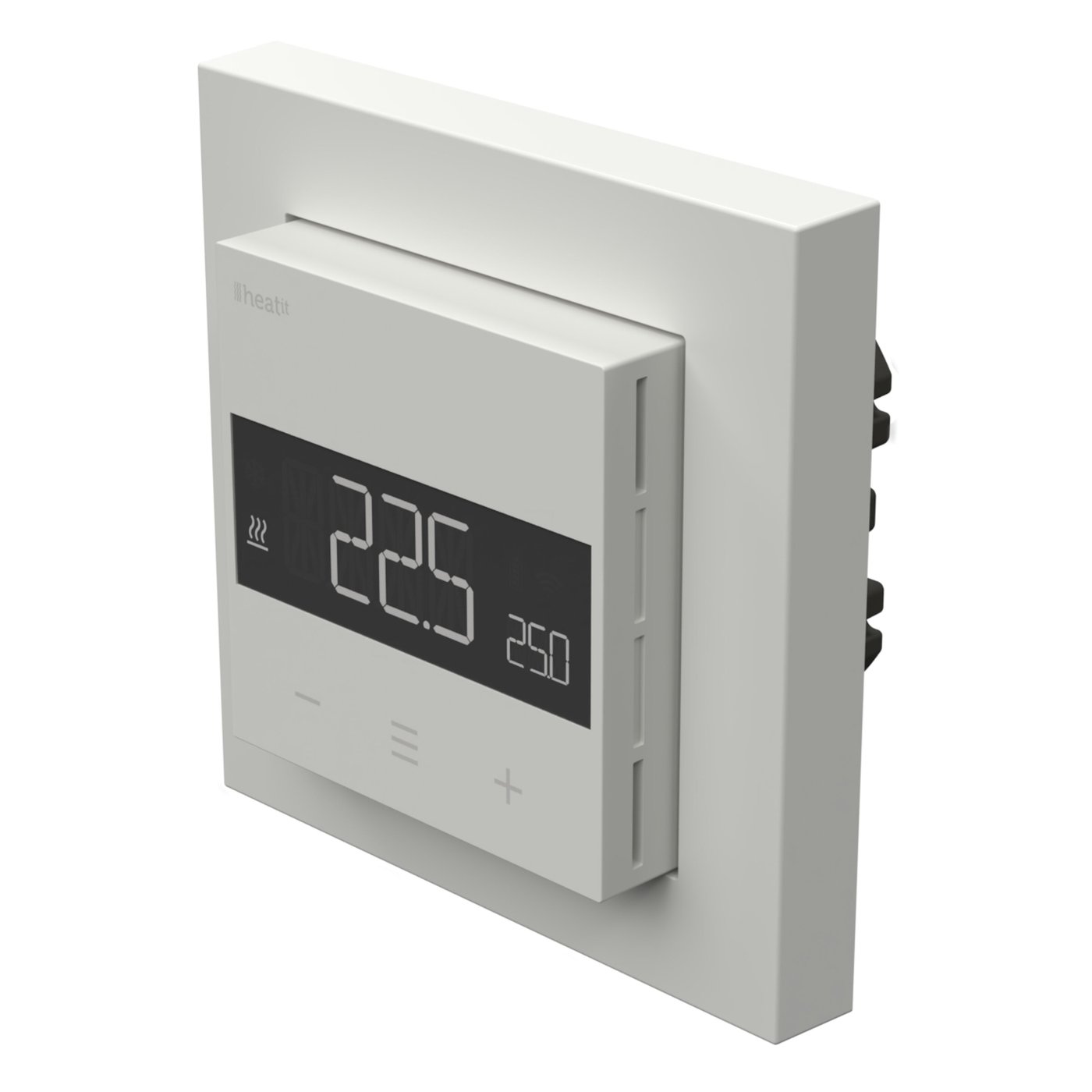 Heatit Z-TRM6 Termostat med Z-wave White
