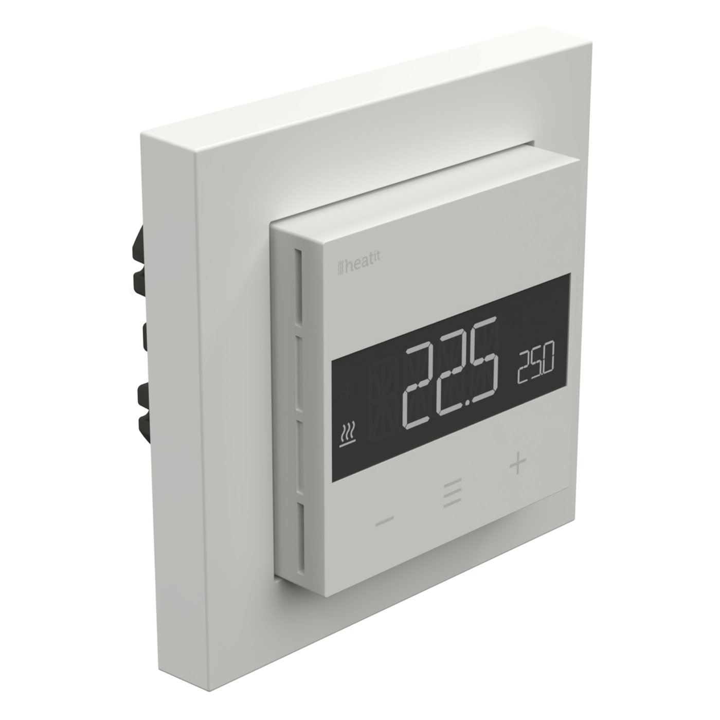 Heatit Z-TRM6 Termostat med Z-wave White
