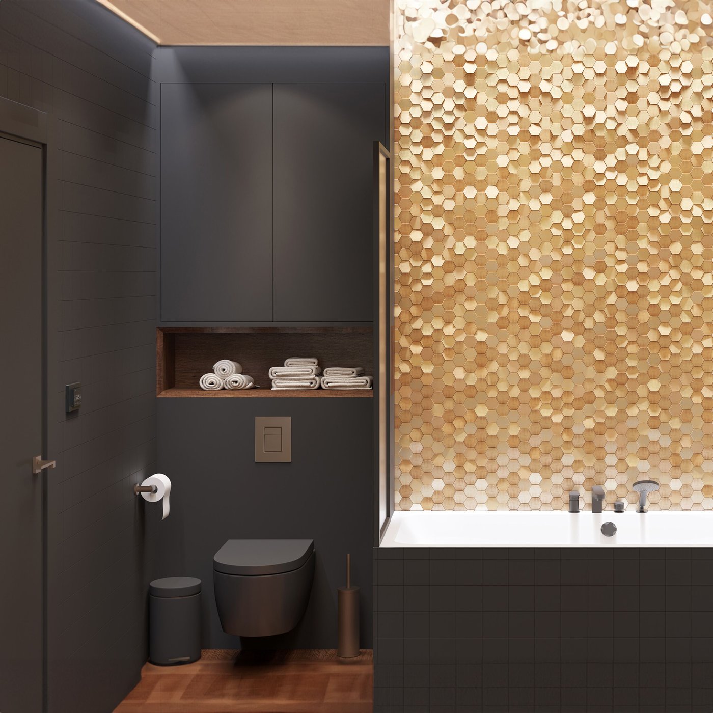 Heatit Z-TRM6 Termostat med Z-wave Black