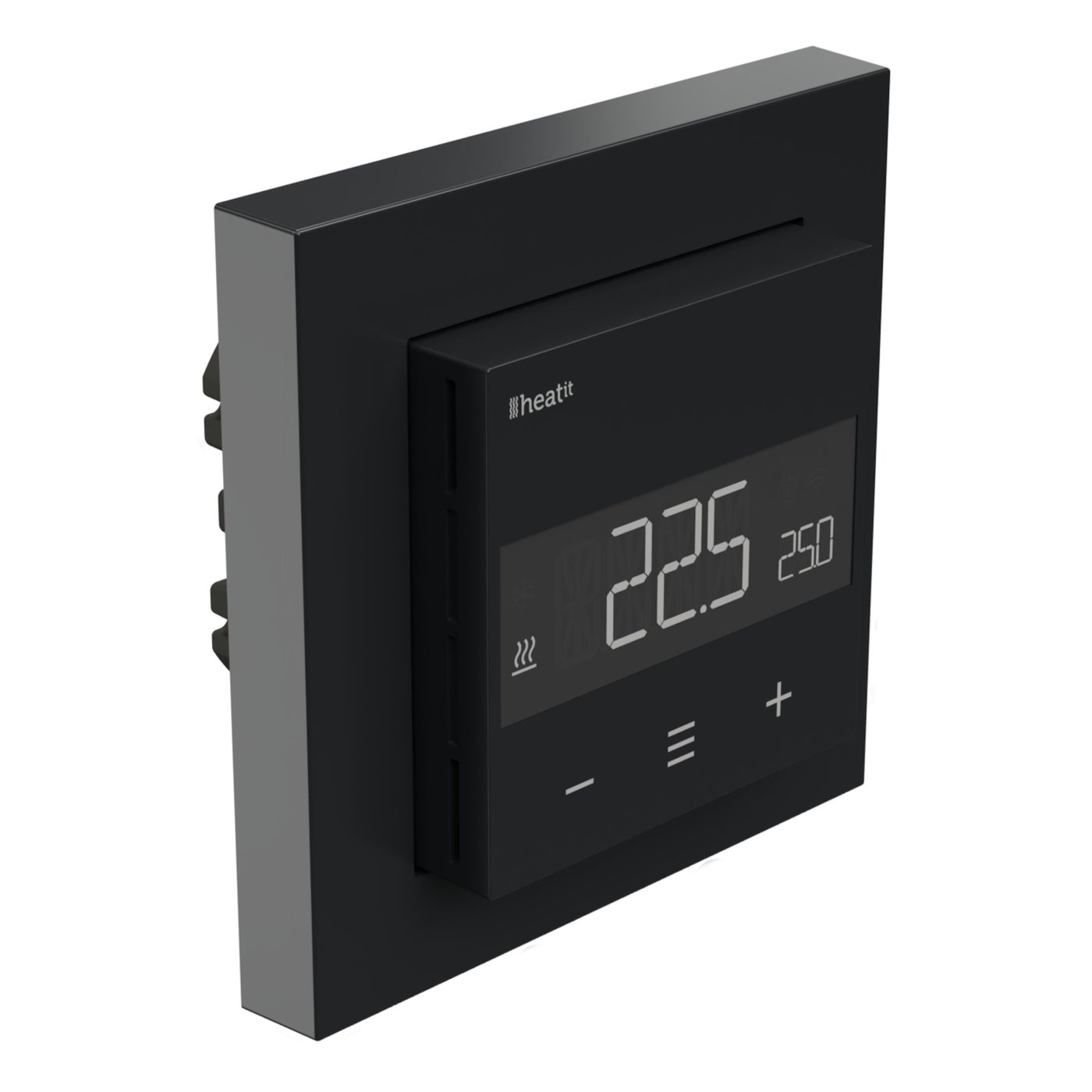 Heatit Z-TRM6 Termostat med Z-wave Black