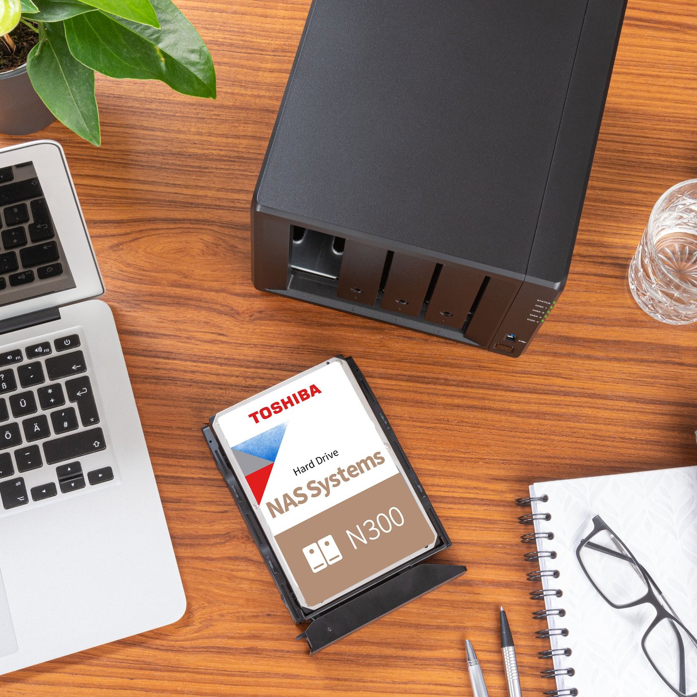 Toshiba N300 Hårddisk för NAS 3,5" 8 TB