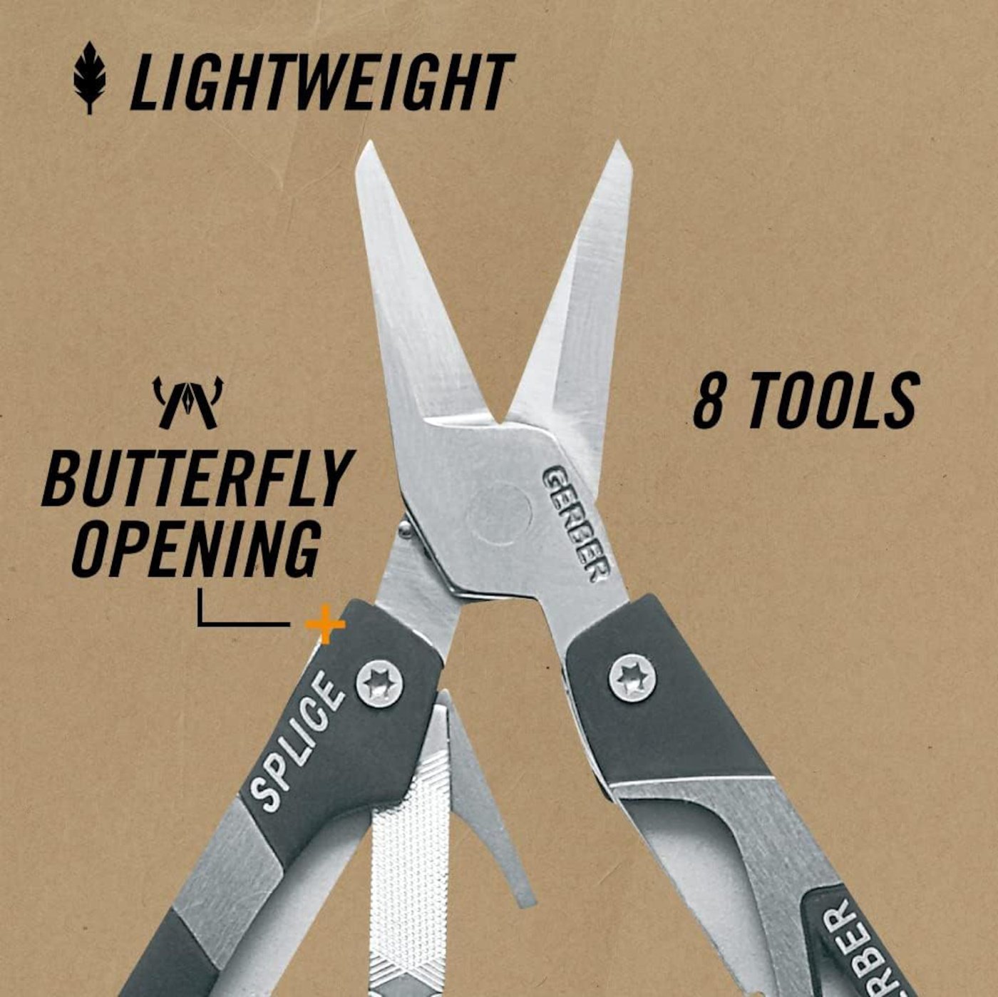 Gerber Splice Multiverktøy 8 funksjoner