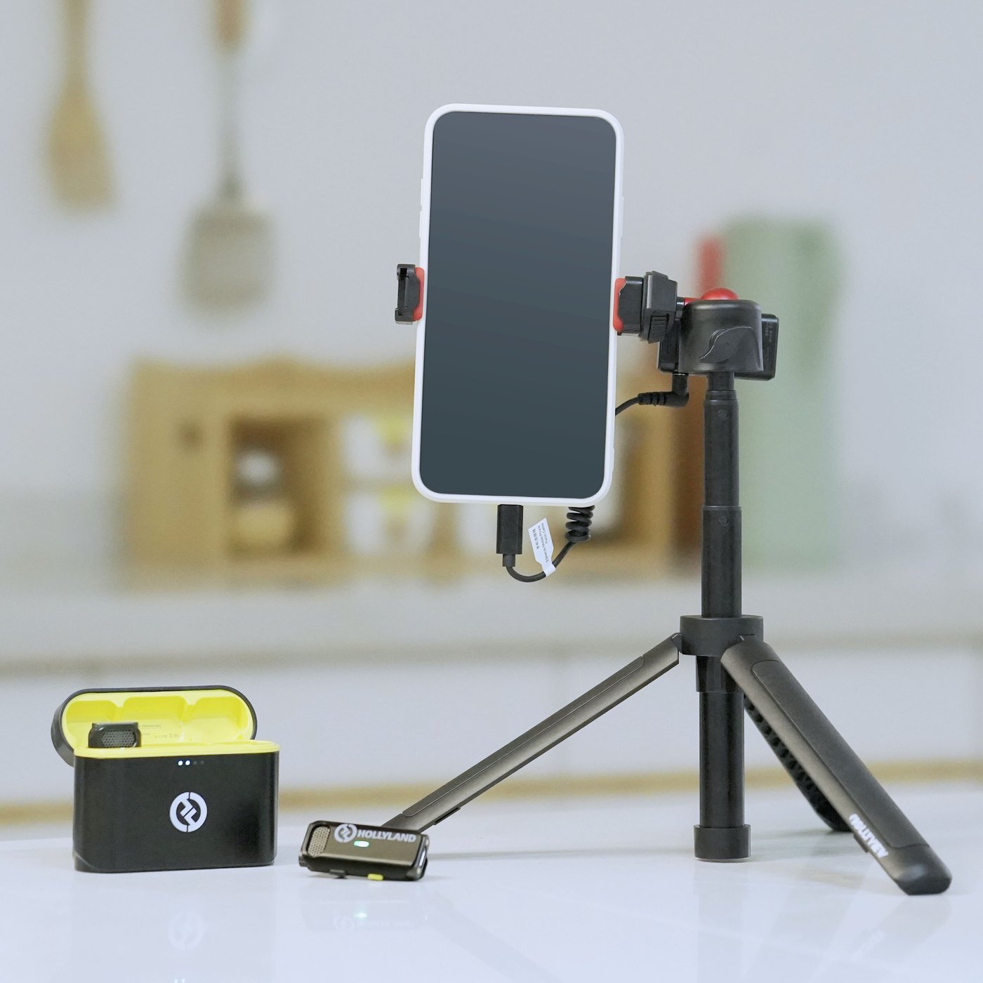 Hollyland Lark M1 Duo Trådløst mikrofonsystem