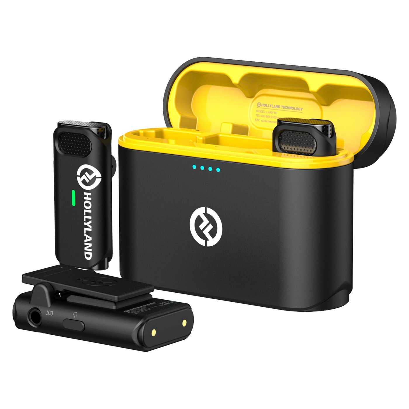Hollyland Lark M1 Duo Trådløst mikrofonsystem