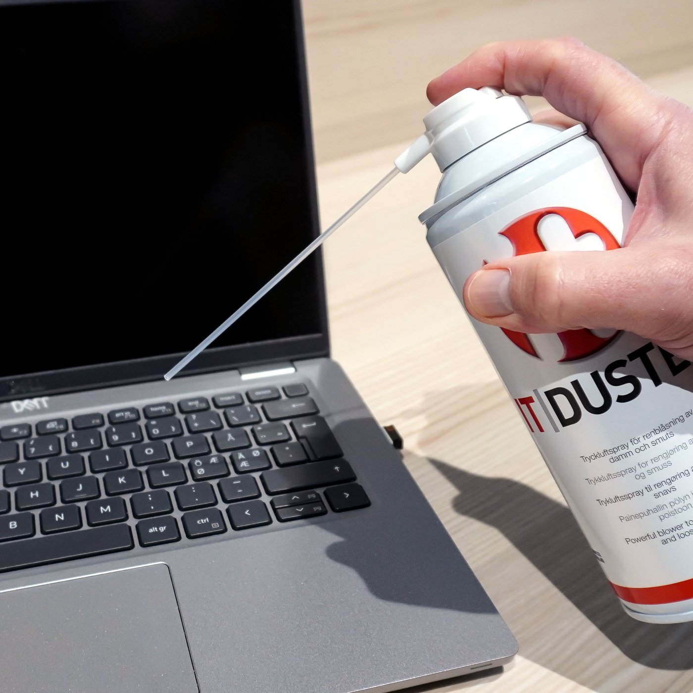 Luxorparts Air duster Tryckluft på burk