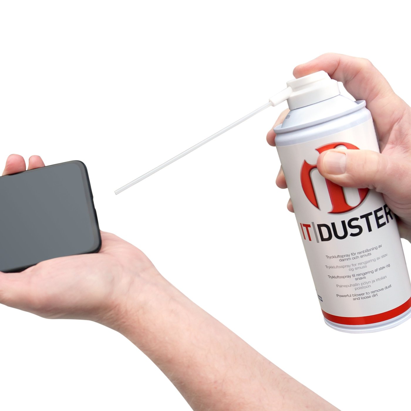 Luxorparts Air duster Tryckluft på burk