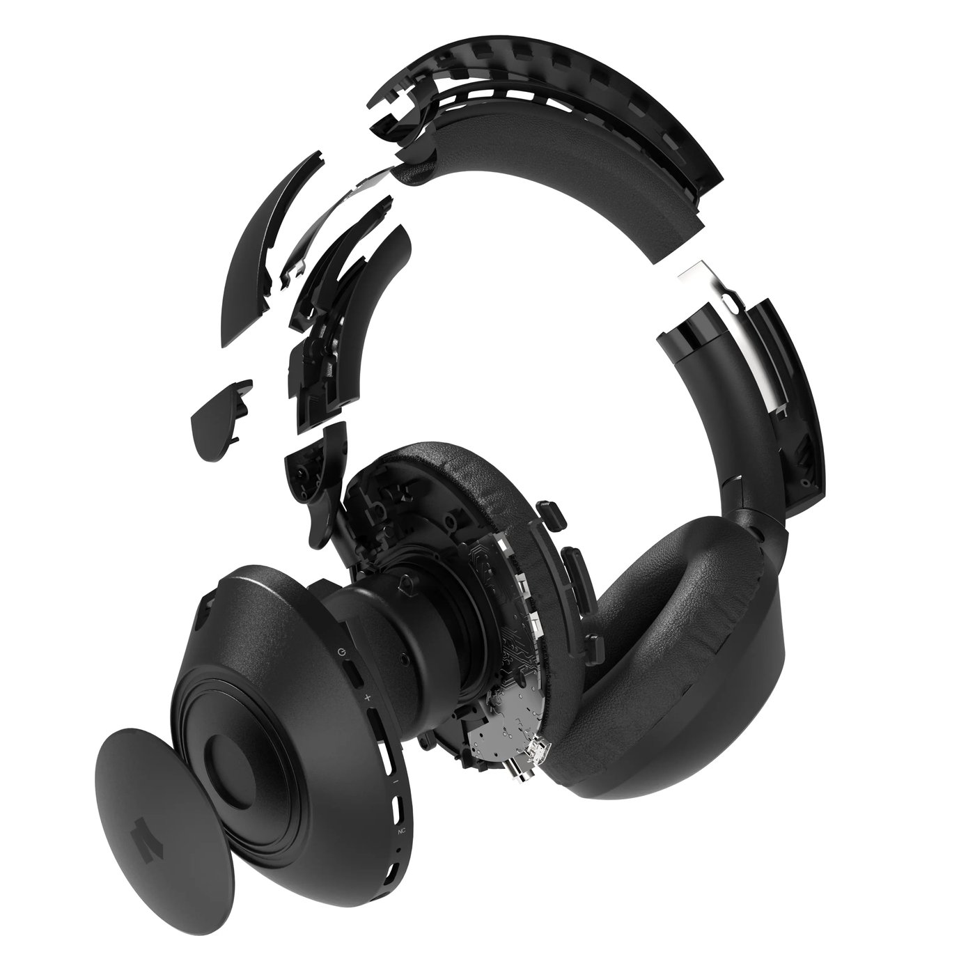 Nomadelic Wireless ANC Headphones Solo 201 Svart