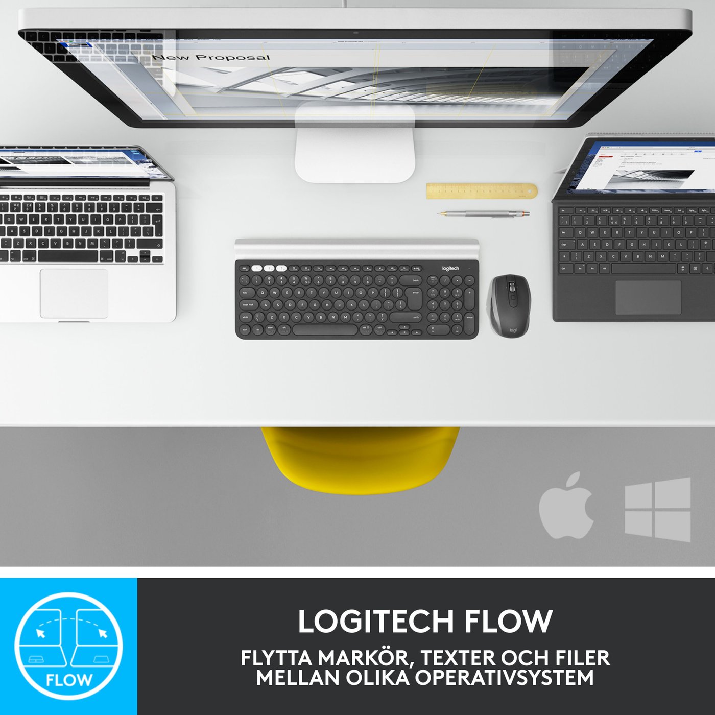 Logitech MX Anywhere 2s Trådlös datormus
