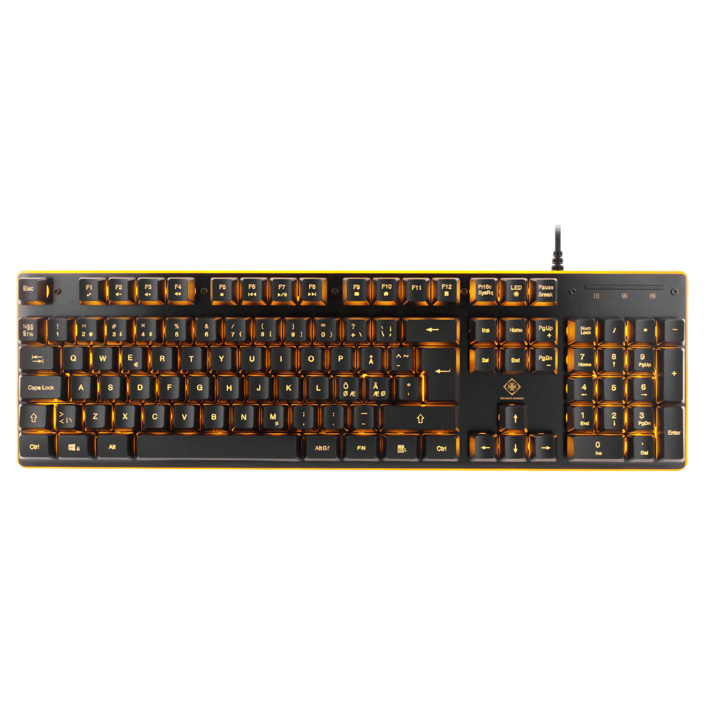 Deltaco DK210 Gaming-tangentbord