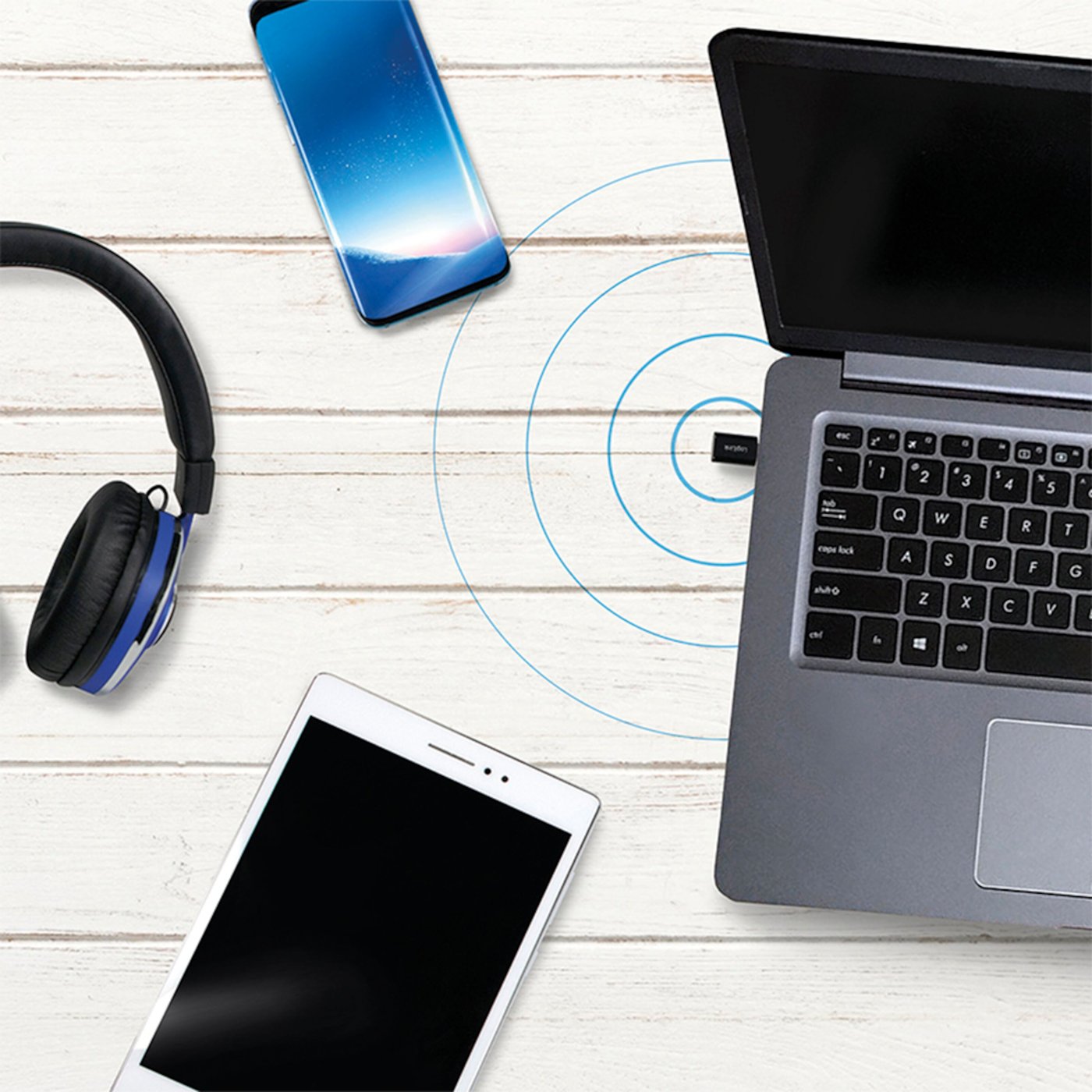 LogiLink Bluetooth-adapter 4.0 med USB-C