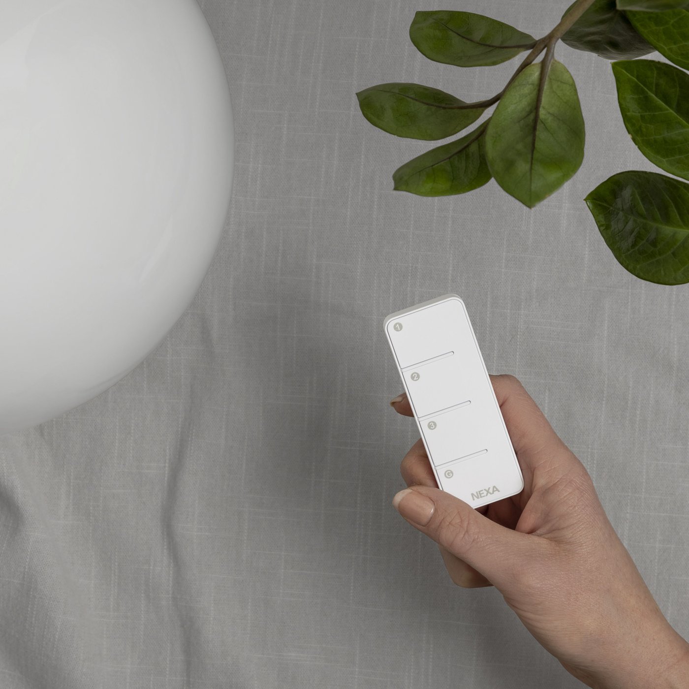 Nexa Fjernstrømbryterpakke med uttak og fjernkontroll 3-pk.