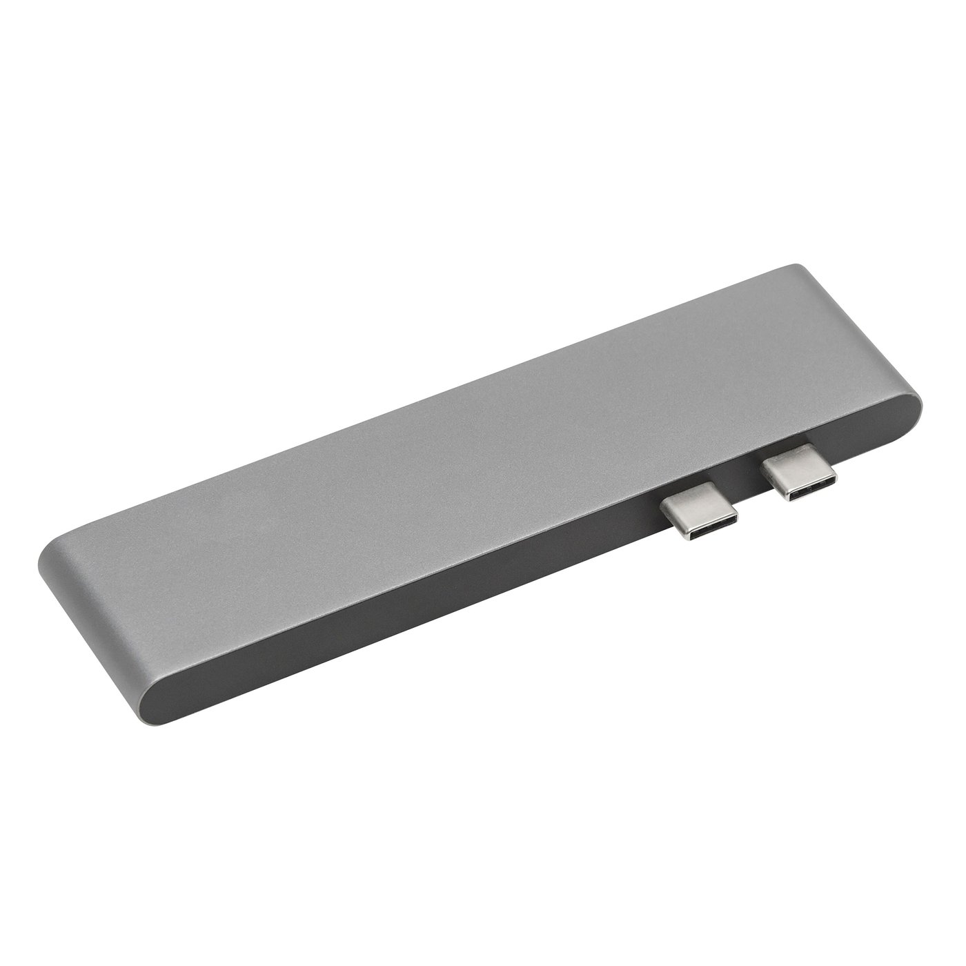 Plexgear Multiadapter för Thunderbolt 3 Space gray