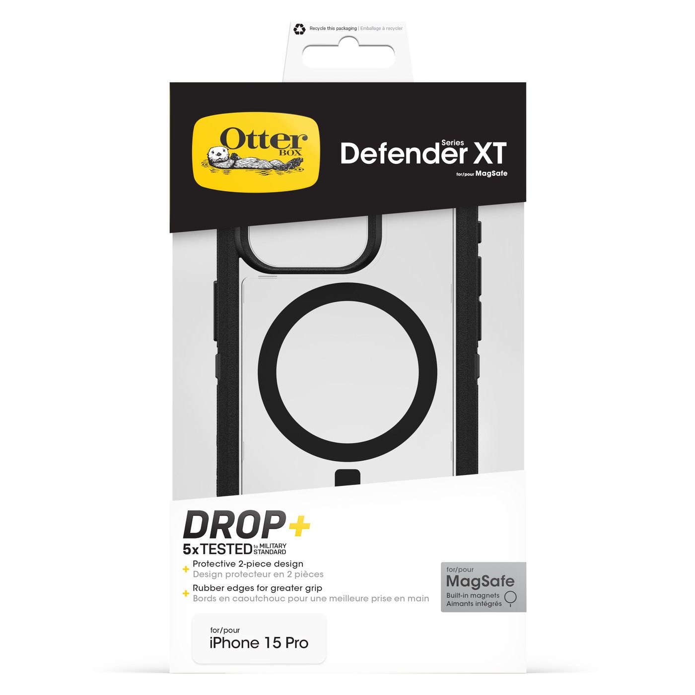 Otterbox Defender XT Dark Side Tåligt skal för iPhone 15 Pro