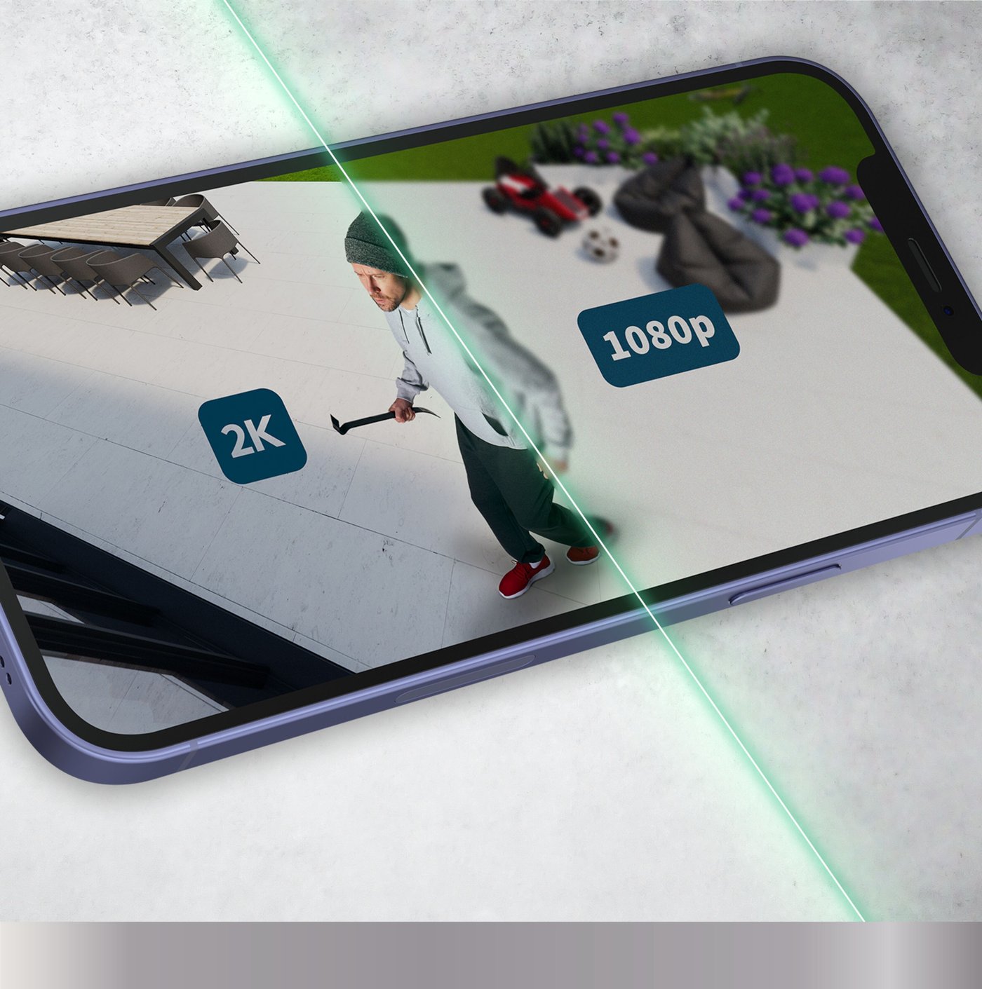 Arlo Pro 3 Floodlight Trådløst overvåkingskamera