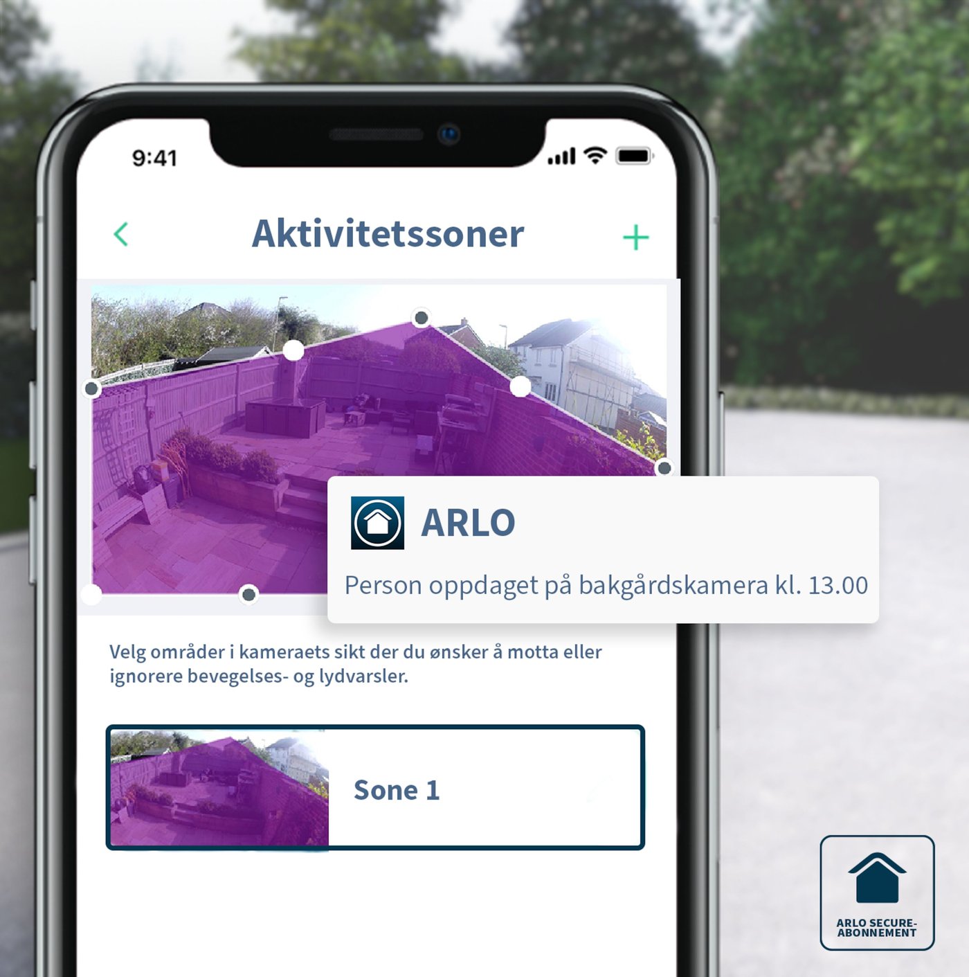 Arlo Pro 3 Floodlight Trådløst overvåkingskamera