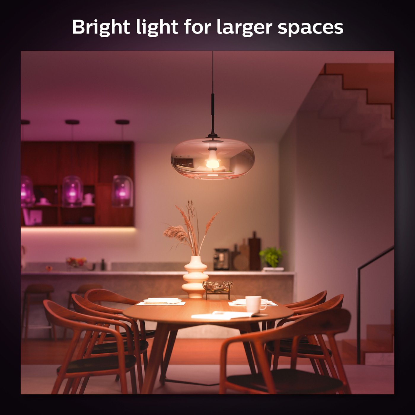 Philips Hue Color Ambiance Smart LED-pære E27 1600 lm