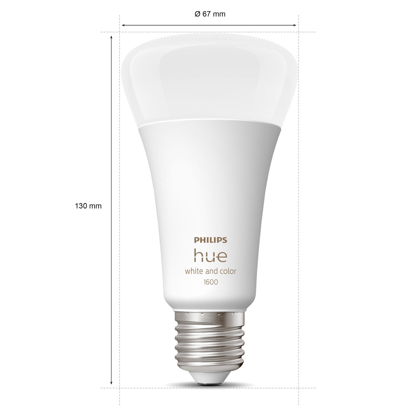 Philips Hue Color Ambiance Smart LED-pære E27 1600 lm