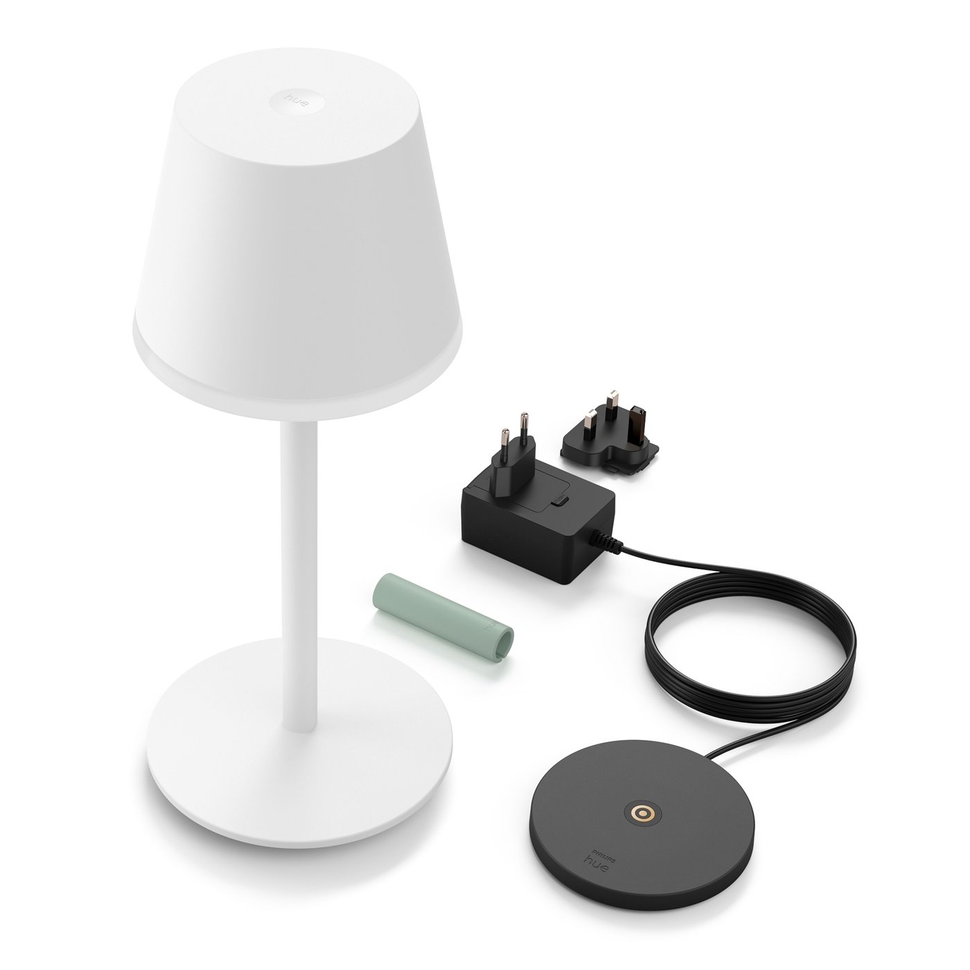 Philips Hue Hue Go Portabel bordlampe 530 lm Hvit
