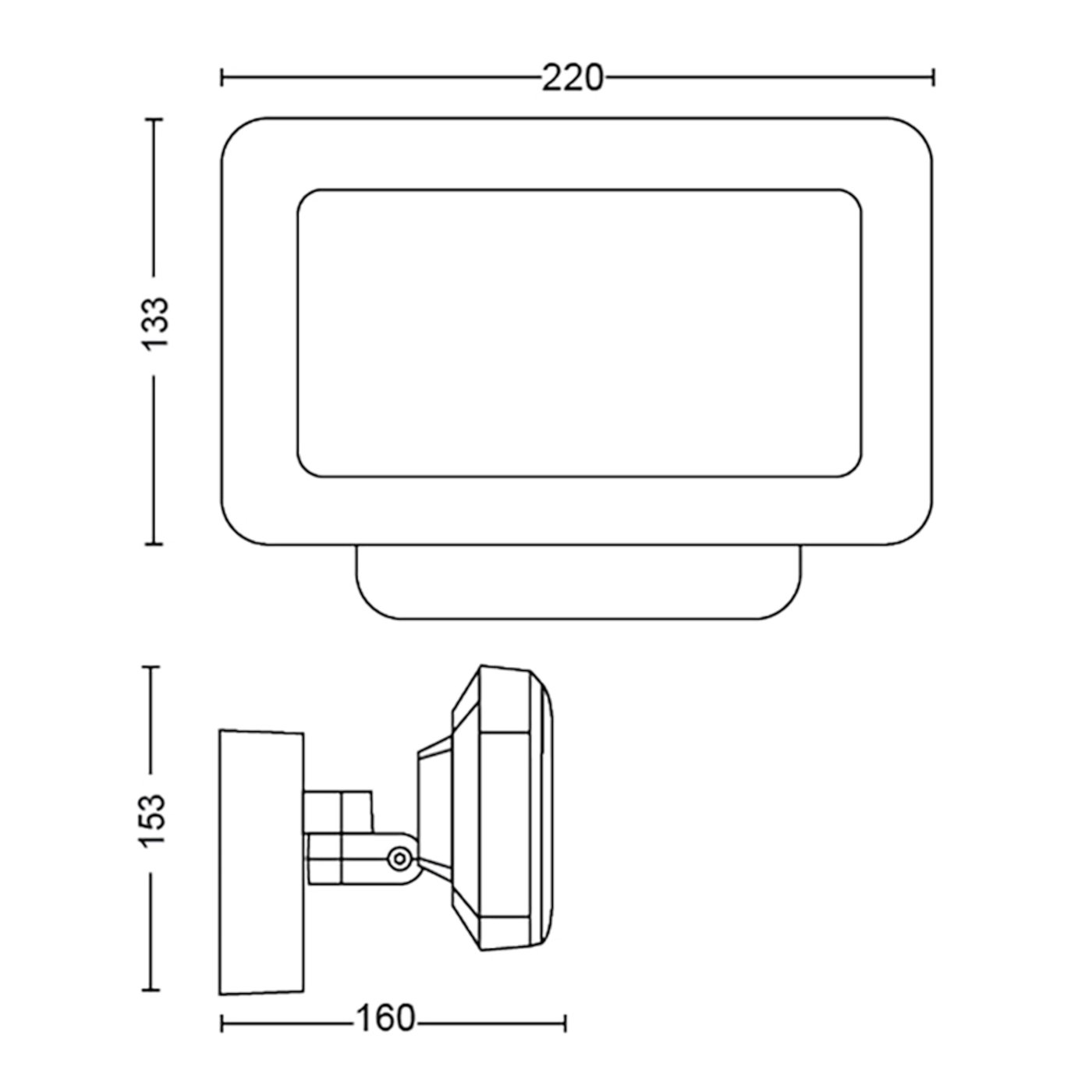 Philips Hue Discover Utendørslyskaster 2250 lm