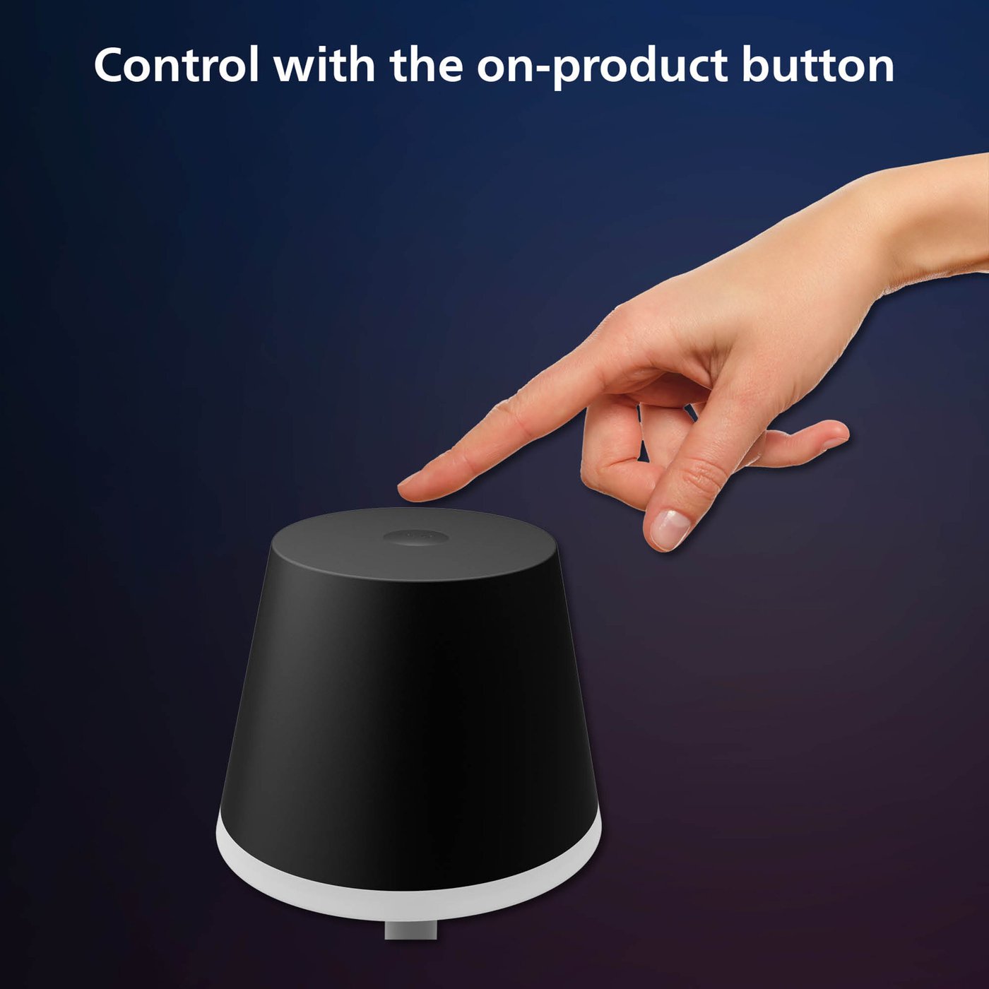 Philips Hue Hue Go Portabel bordlampe 530 lm Svart