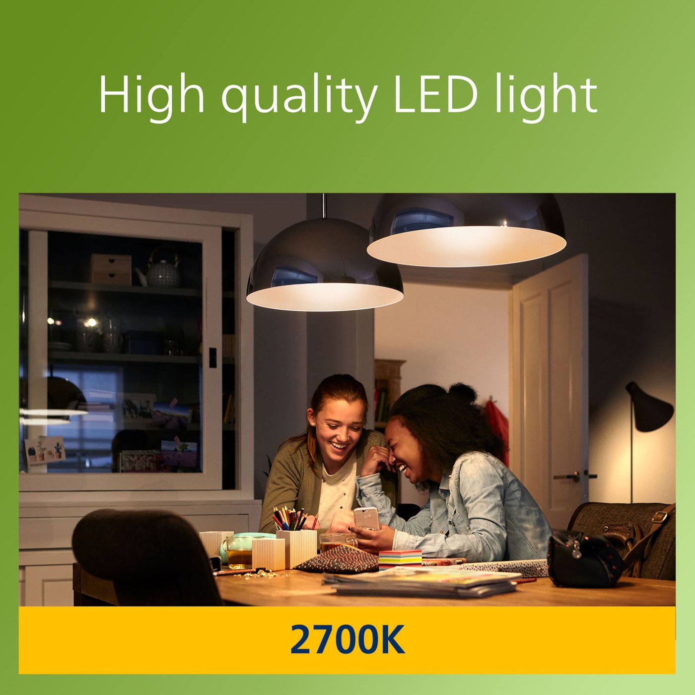 Philips Ultra Efficient E14 LED-klotlampa 485 lm