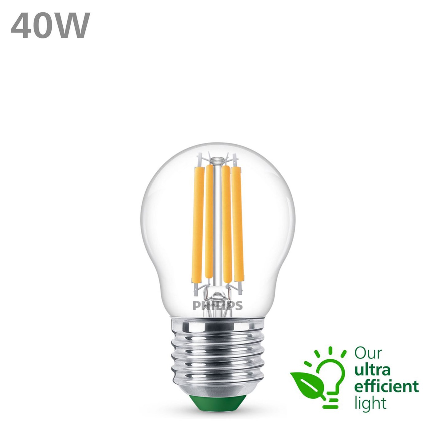 Philips Ultra Efficient E27 LED-lampa 485 lm