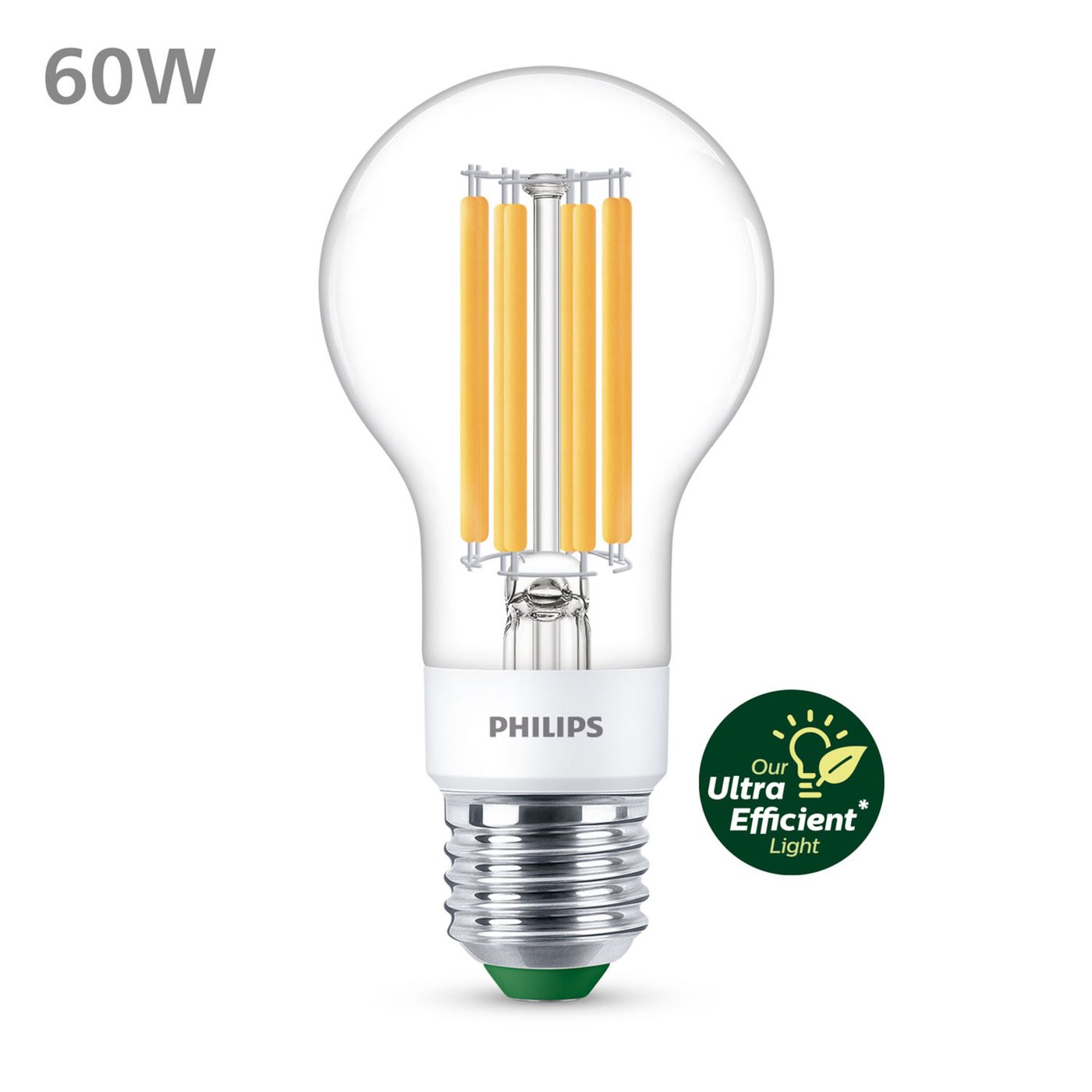 Philips Ultra Efficient E27 Dimbar LED-lampa 840 lm