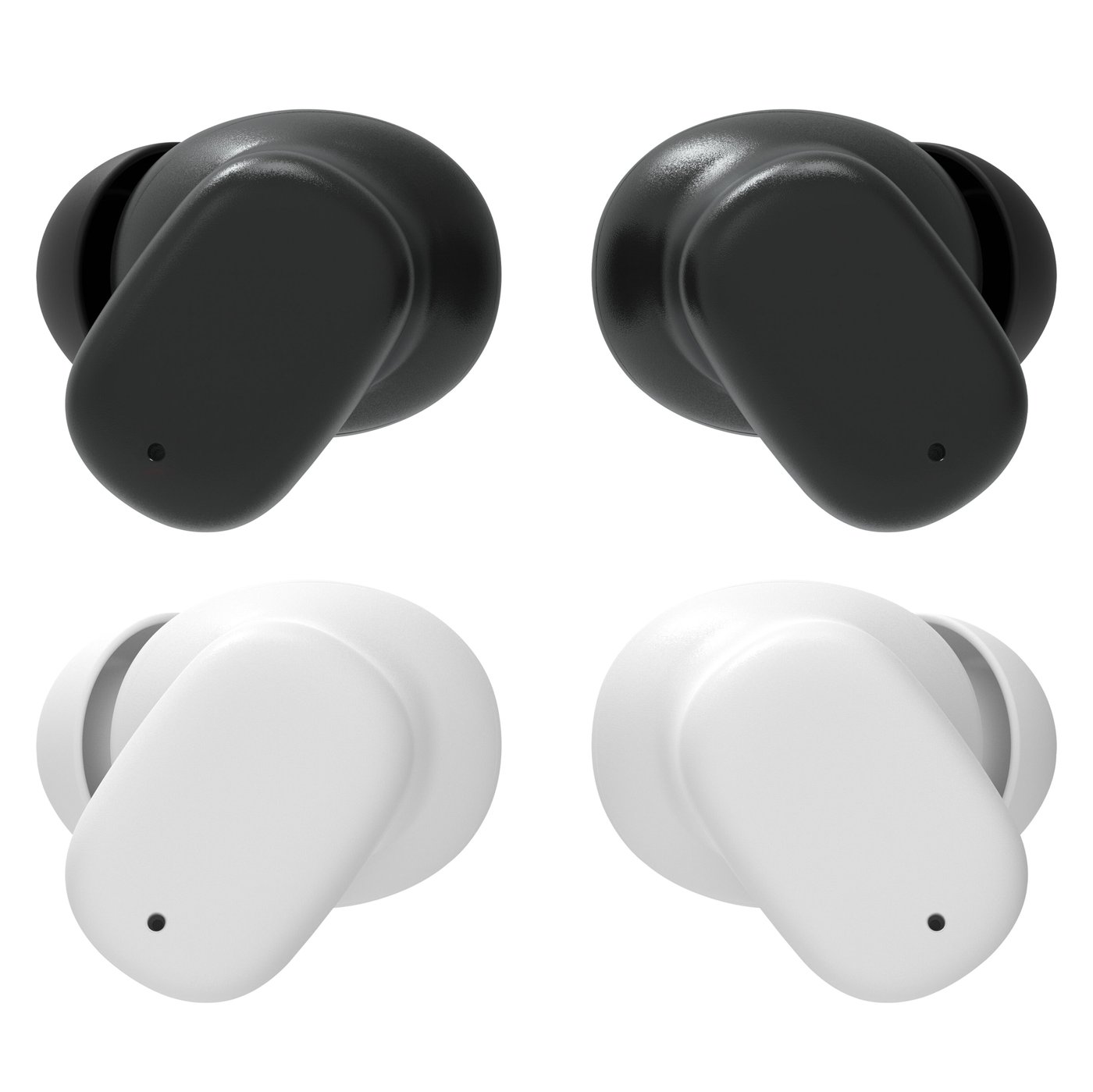 Nomadelic Solo 300 Støydempende True Wireless-hodetelefoner Hvit