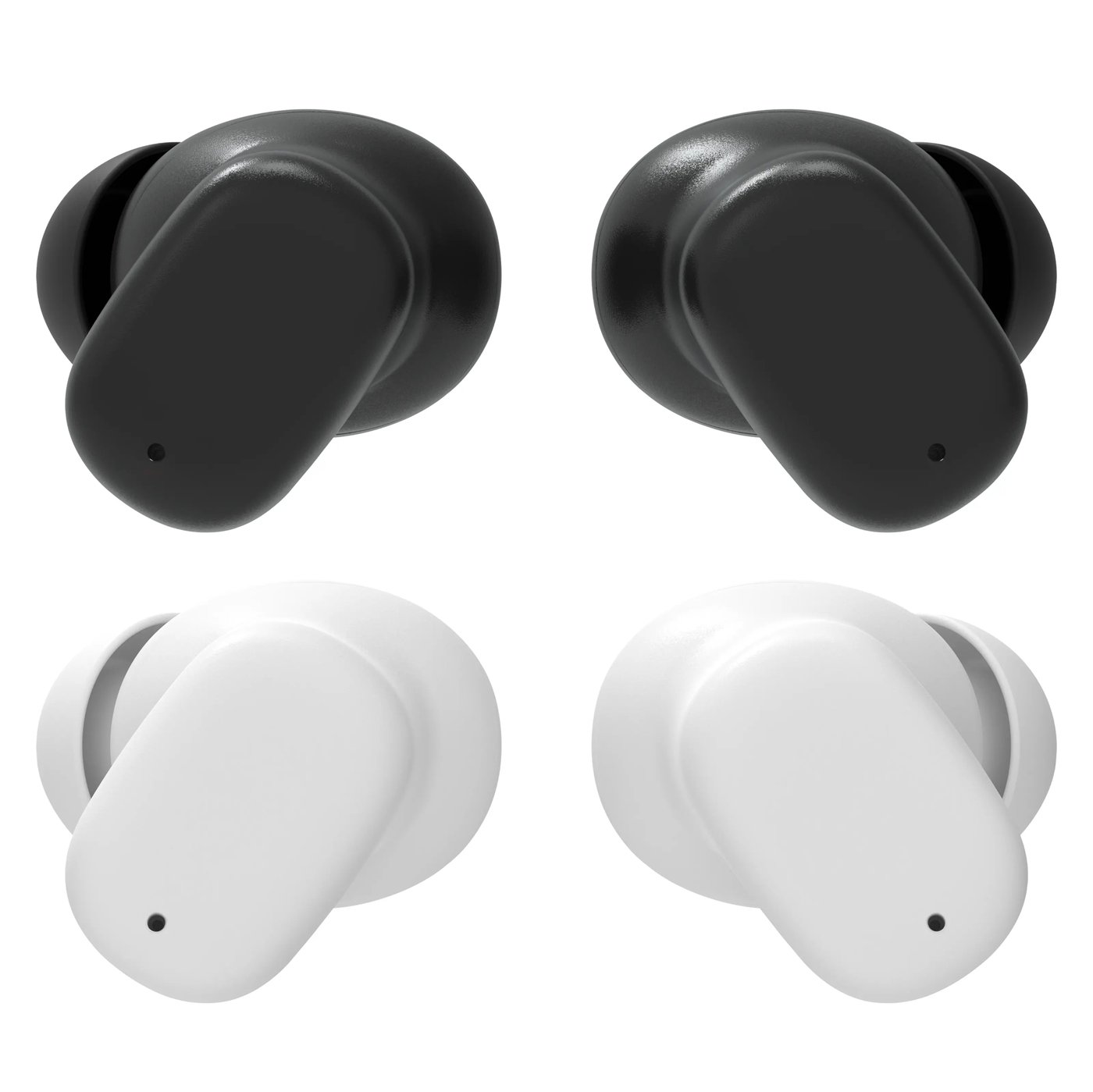 Nomadelic Solo 300 trådlösa in-ear-hörlurar med brusreducering Vit