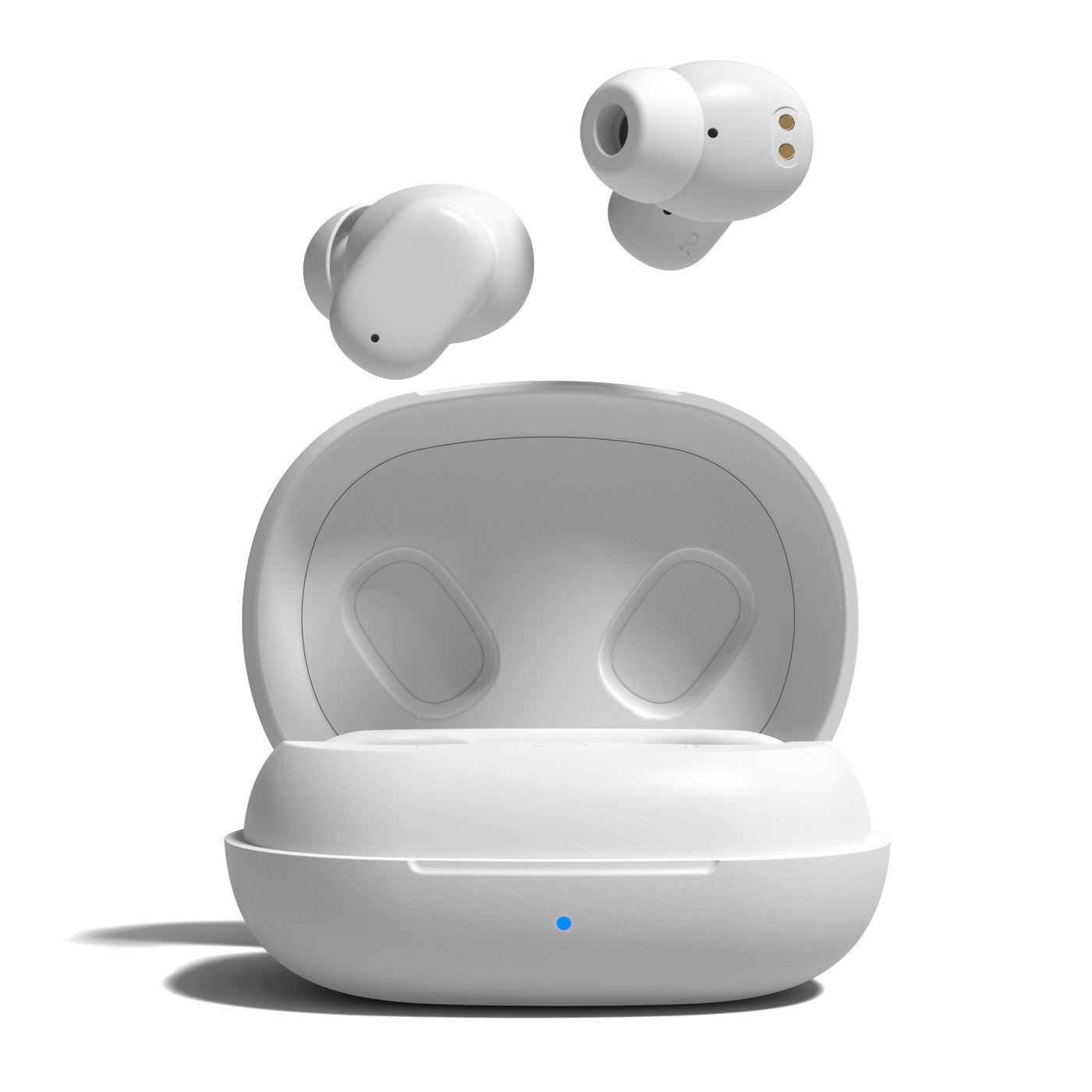 Nomadelic Solo 300 Støydempende True Wireless-hodetelefoner Hvit