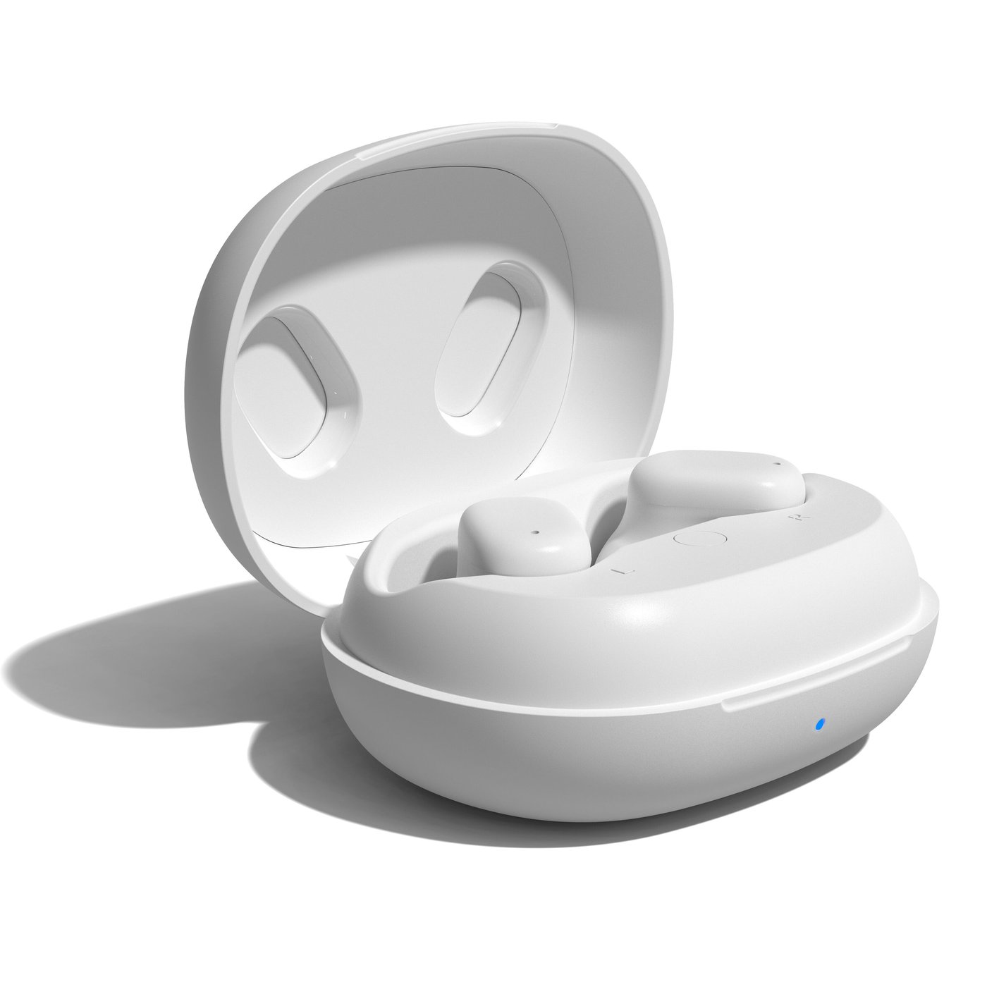 Nomadelic Solo 300 Støydempende True Wireless-hodetelefoner Hvit