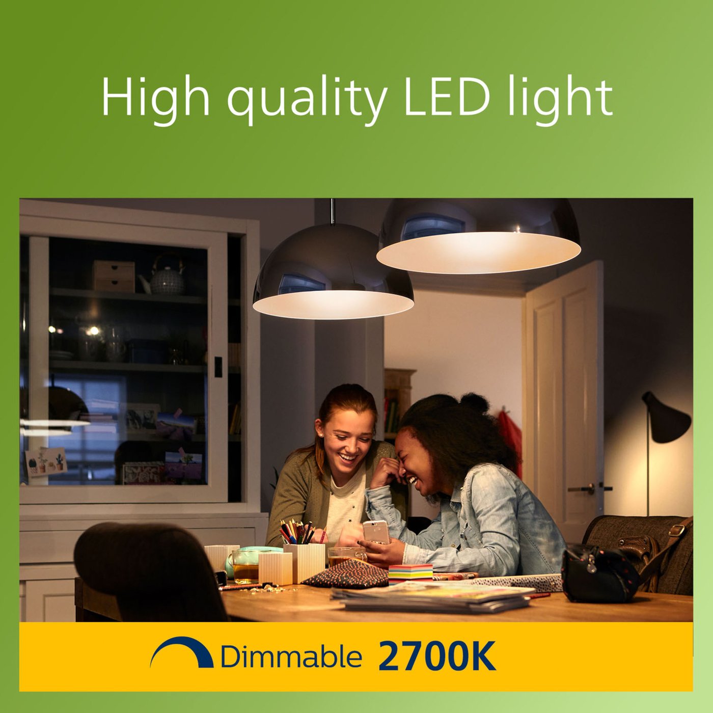 Philips Ultra Efficient E27 Dimbar LED-lampa 840 lm
