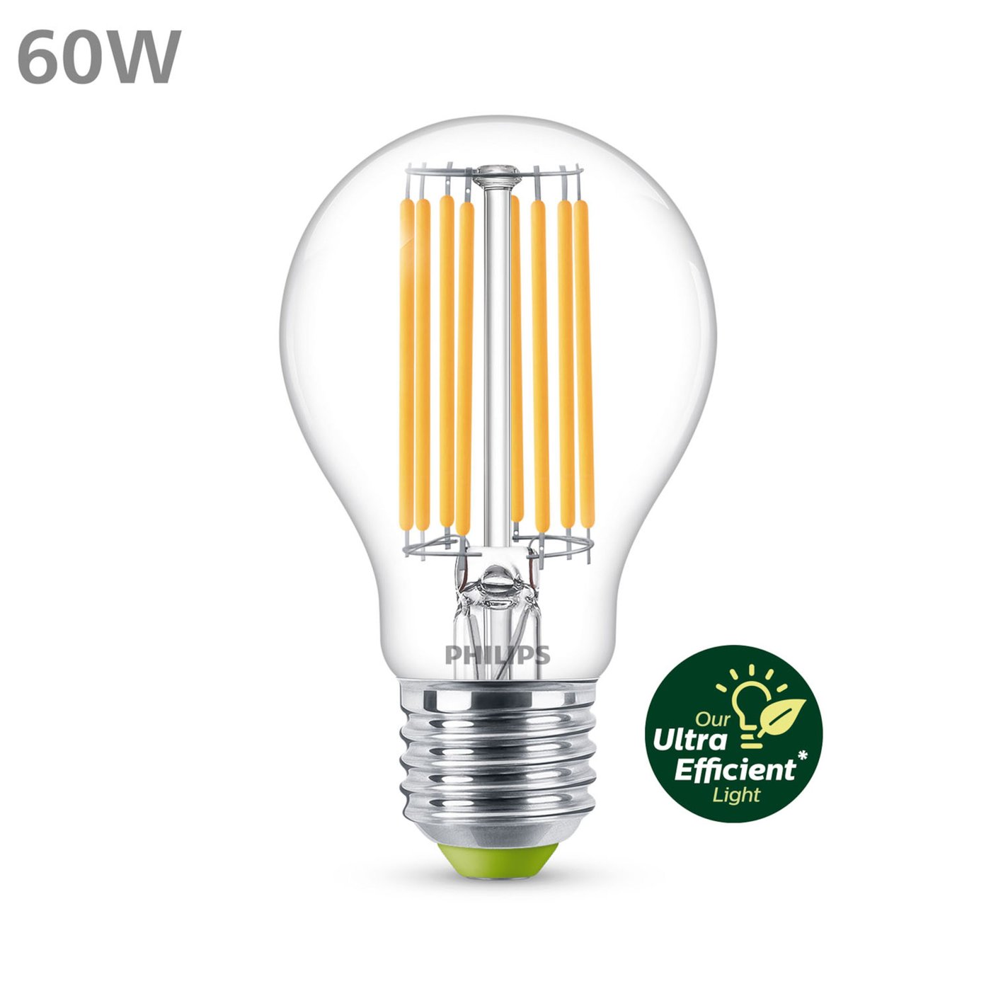 Philips Ultra Efficient E27 LED-lampa 840 lm