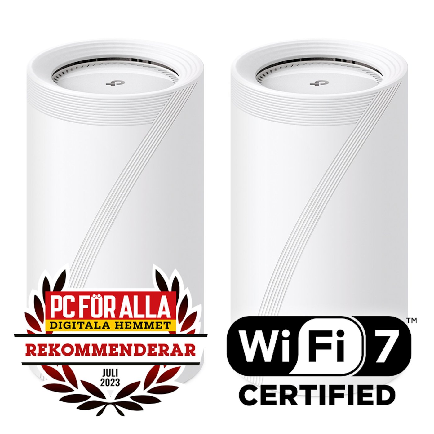 TP-link Deco BE85 Mesh-system med Wifi 7 BE19000 2-pack