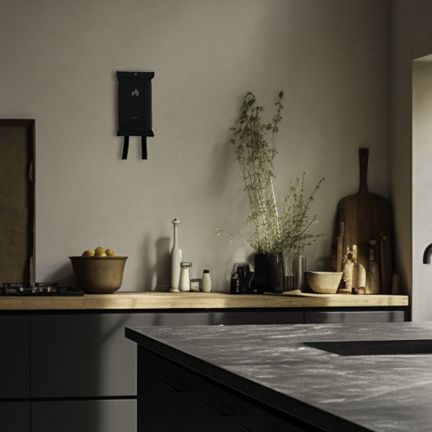 Housegard Brandfilt Design Edition 120x180 cm Svart