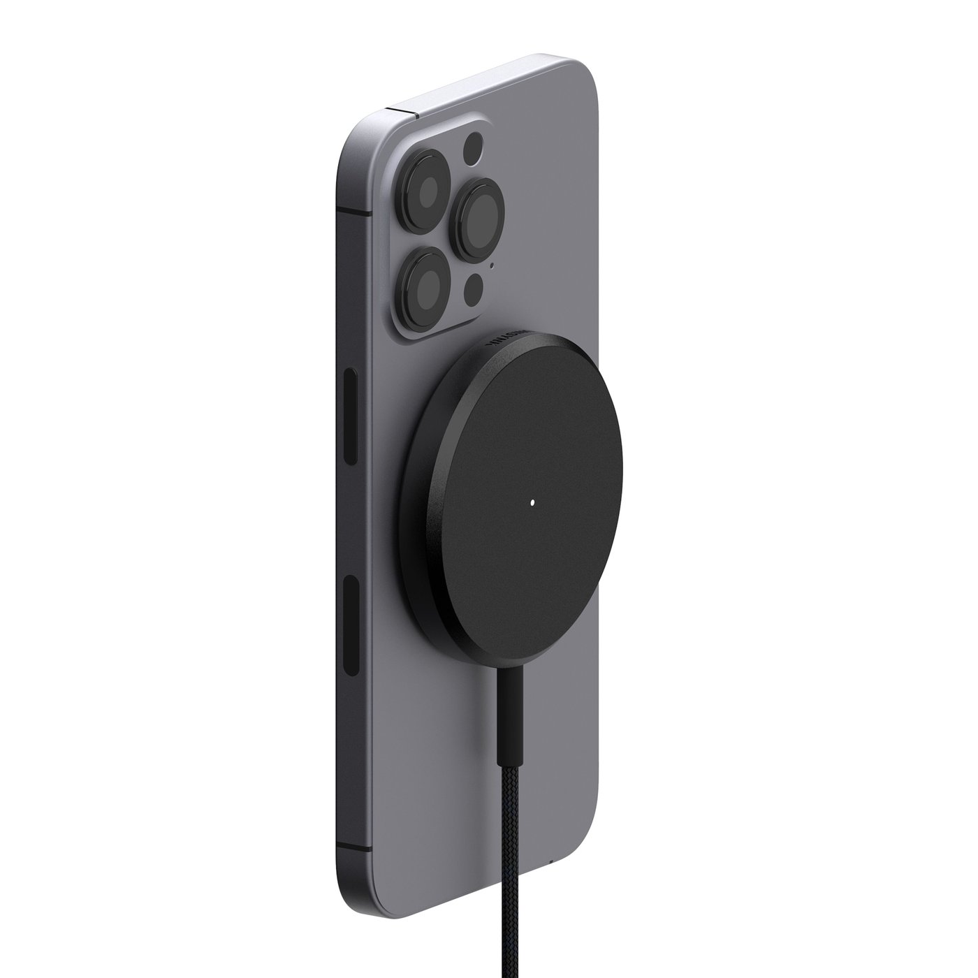 Unisynk Trådløs magnetisk lader med Qi2 15 W Svart