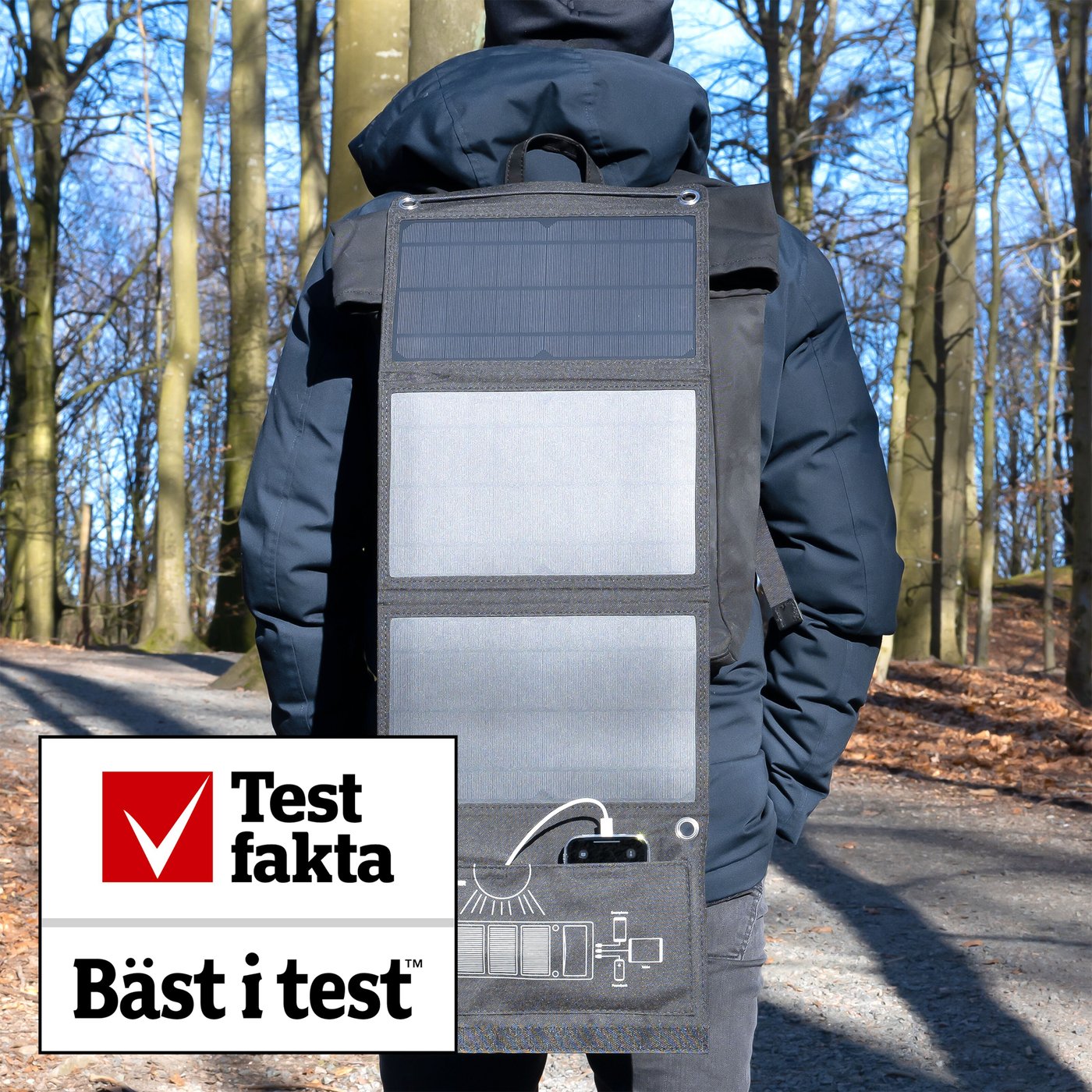 Linocell Solcellsladdare 20 W