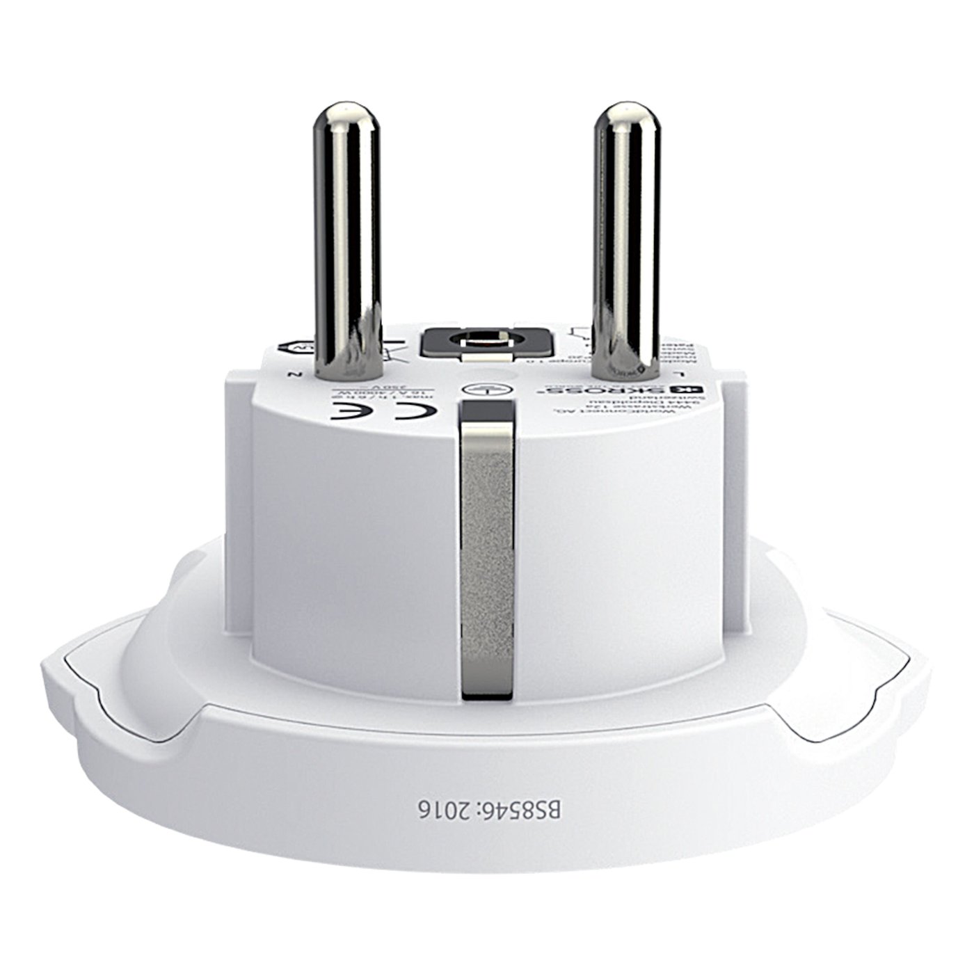 Skross Universelt jordet reiseadapter til Sør-Afrika og Europa