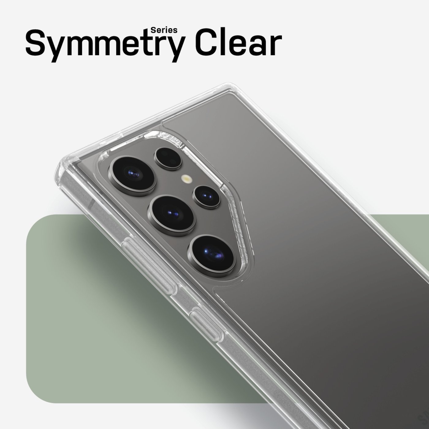 Otterbox Symmetry Tåligt skal för Galaxy S24 Ultra Clear