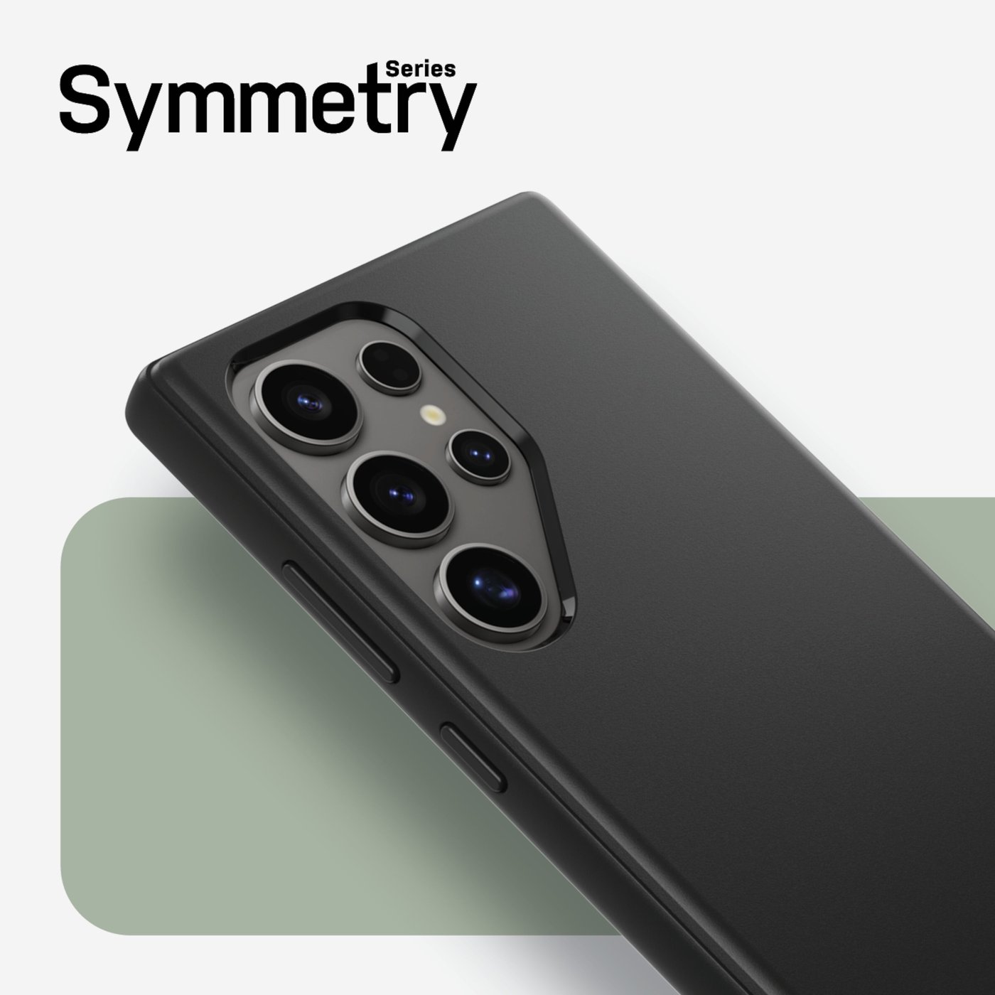 Otterbox Symmetry Tåligt skal för Galaxy S24 Ultra Svart