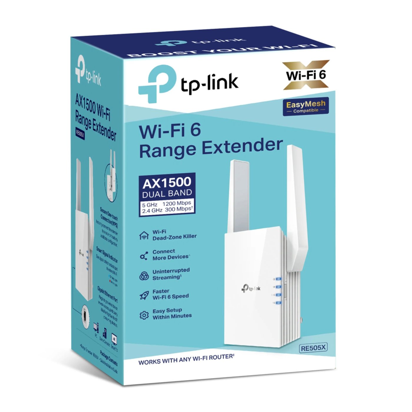 TP-Link RE505X Wifi-repeater AX1500