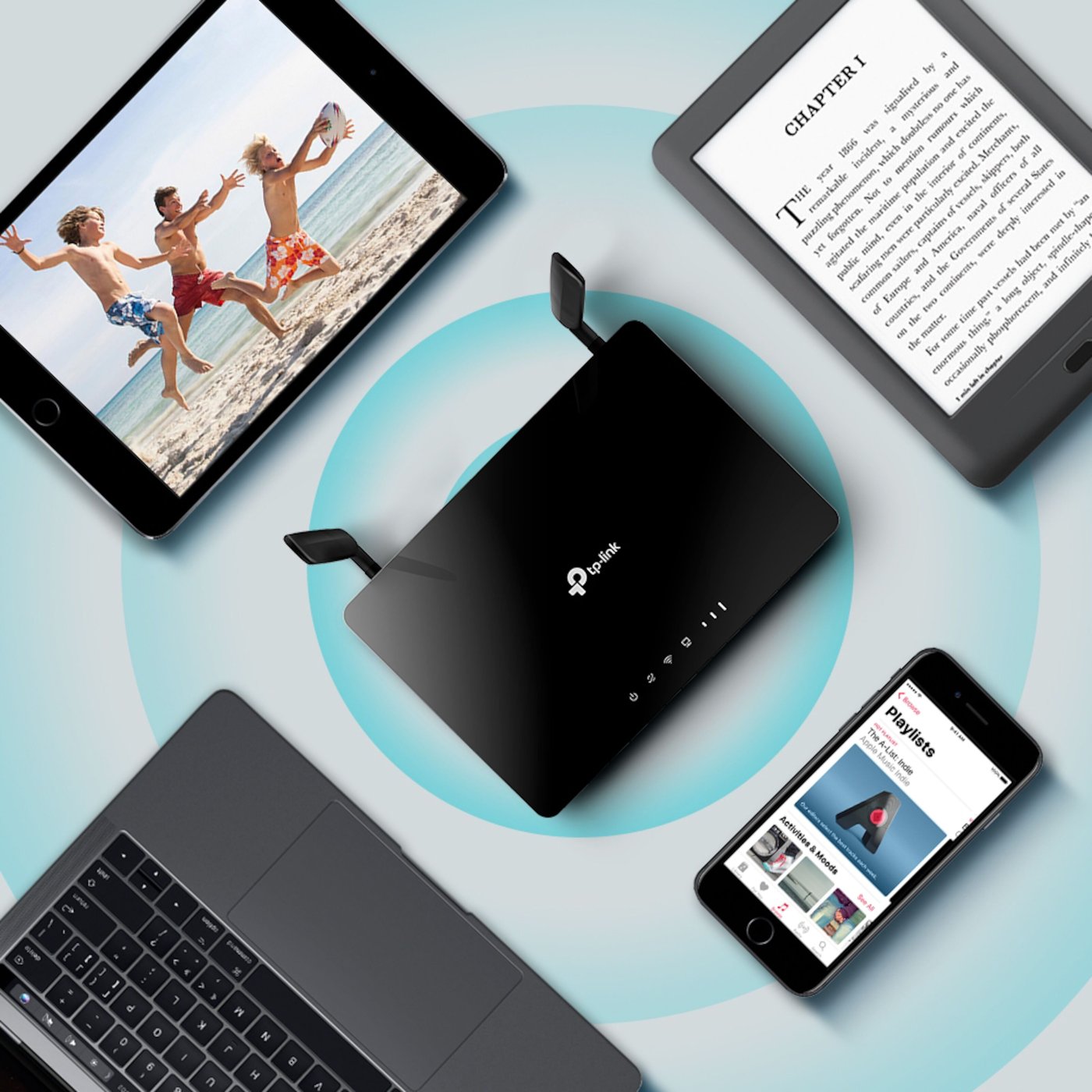 TP-link Archer MR400 4G-ruter med modem AC1200