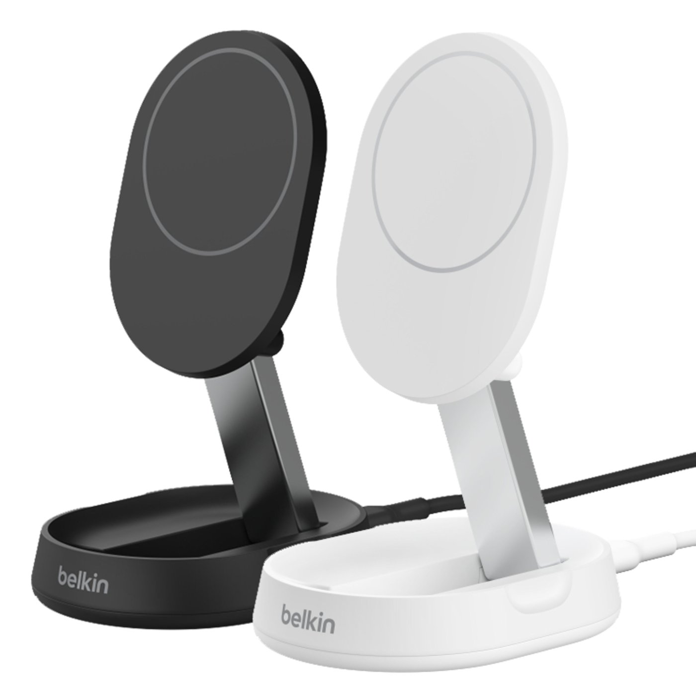 Belkin BoostCharge Pro Ladestativ med Qi2 15 W Svart