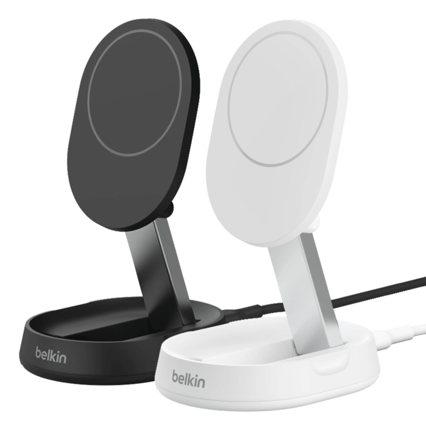 Belkin BoostCharge Pro Laddställ med Qi2 15 W Svart